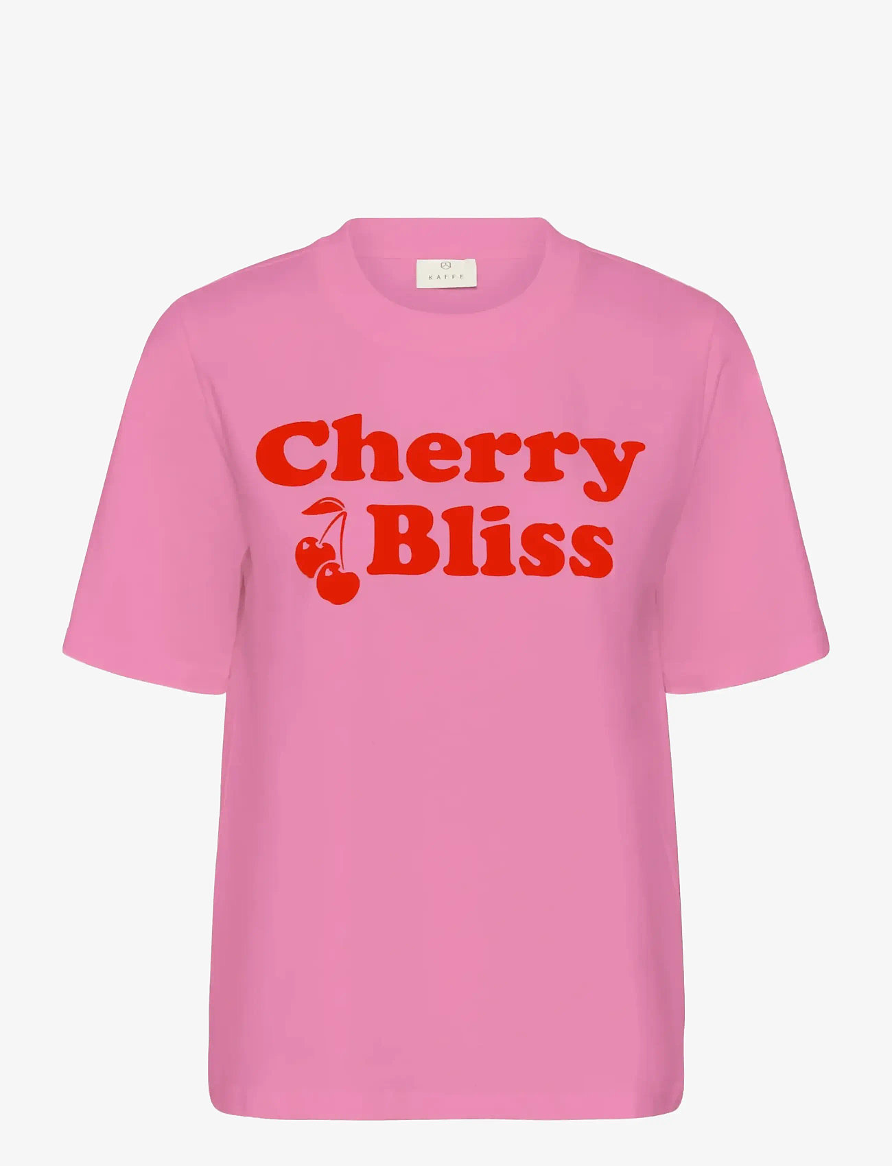 Kaffe - KAcherie T-Shirt - t-särgid - pink frosting - 1