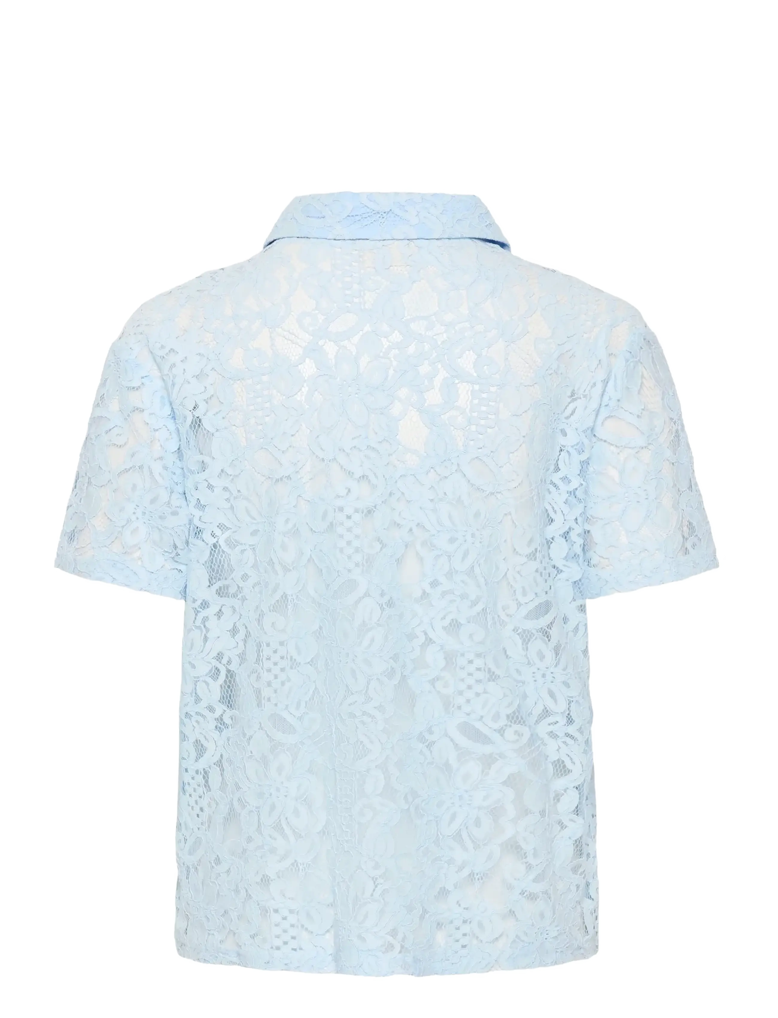 Kaffe - KAlacy Polo Blouse - kortærmede bluser - nantucket breeze - 2