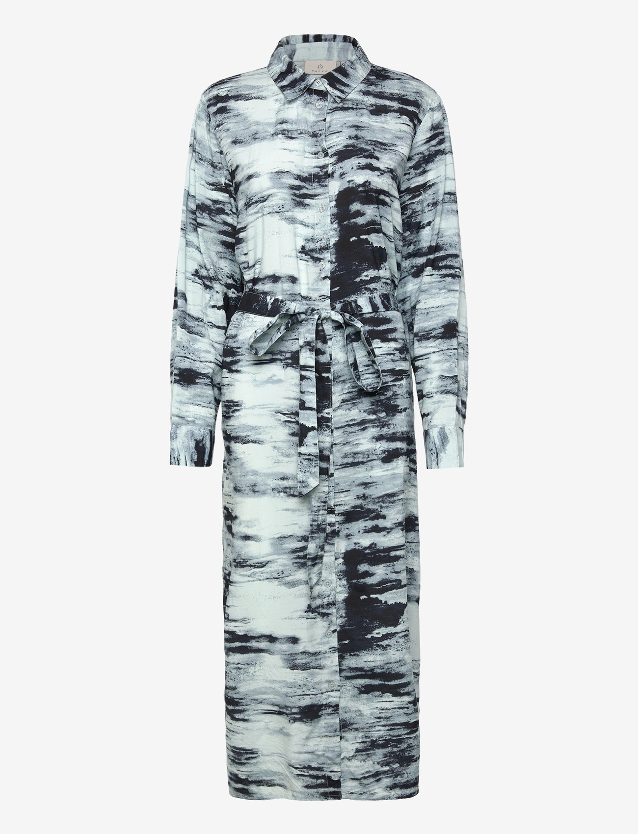 Kaffe - KAkeri Shirt Dress - shirt dresses - nantucket / midnight abstract - 1