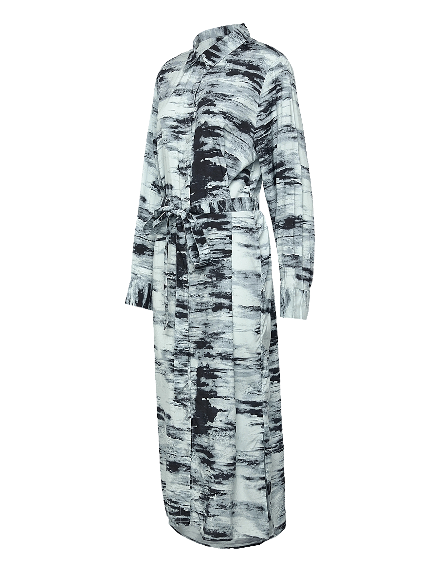 Kaffe - KAkeri Shirt Dress - hemdkleider - nantucket / midnight abstract - 3