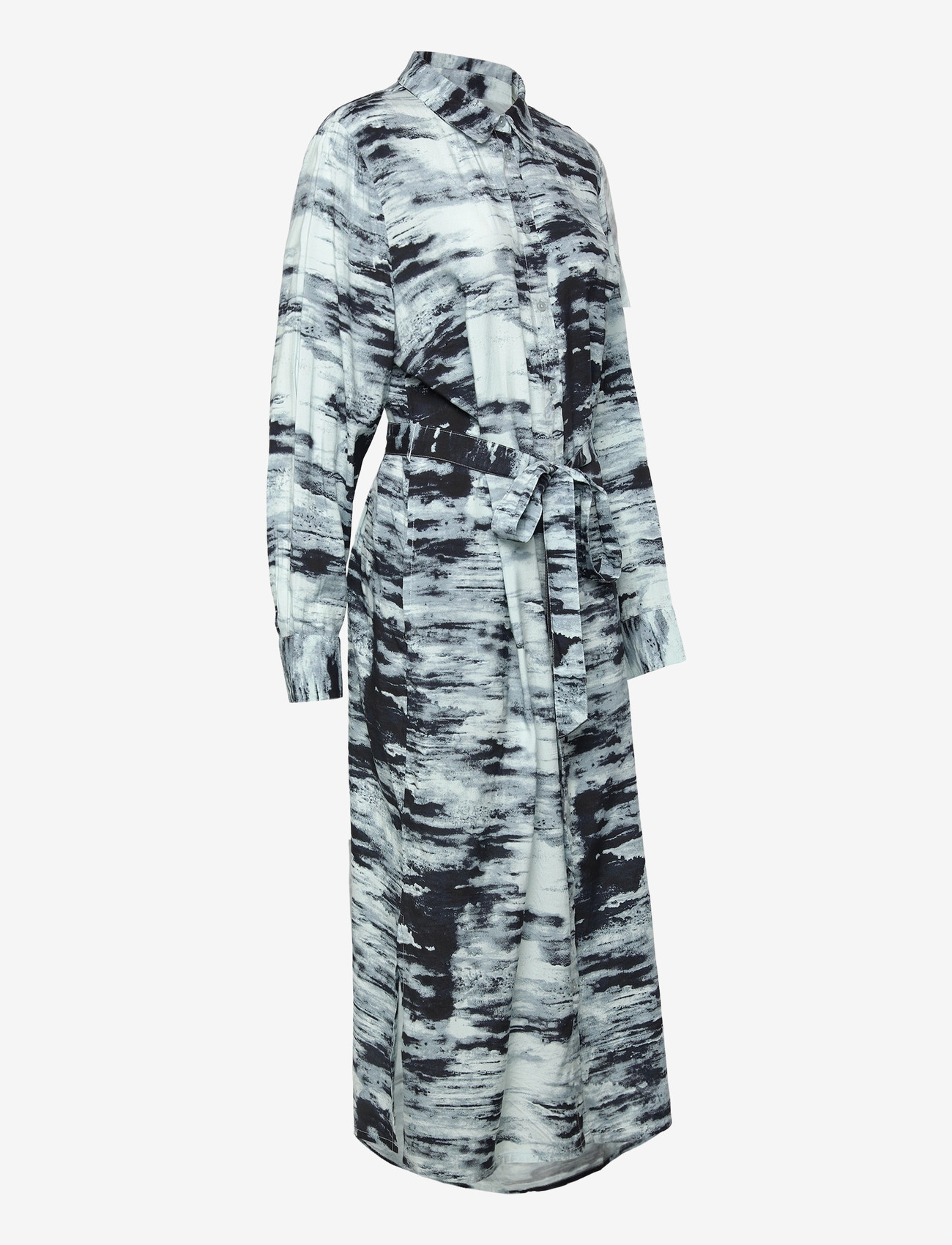 Kaffe - KAkeri Shirt Dress - shirt dresses - nantucket / midnight abstract - 4