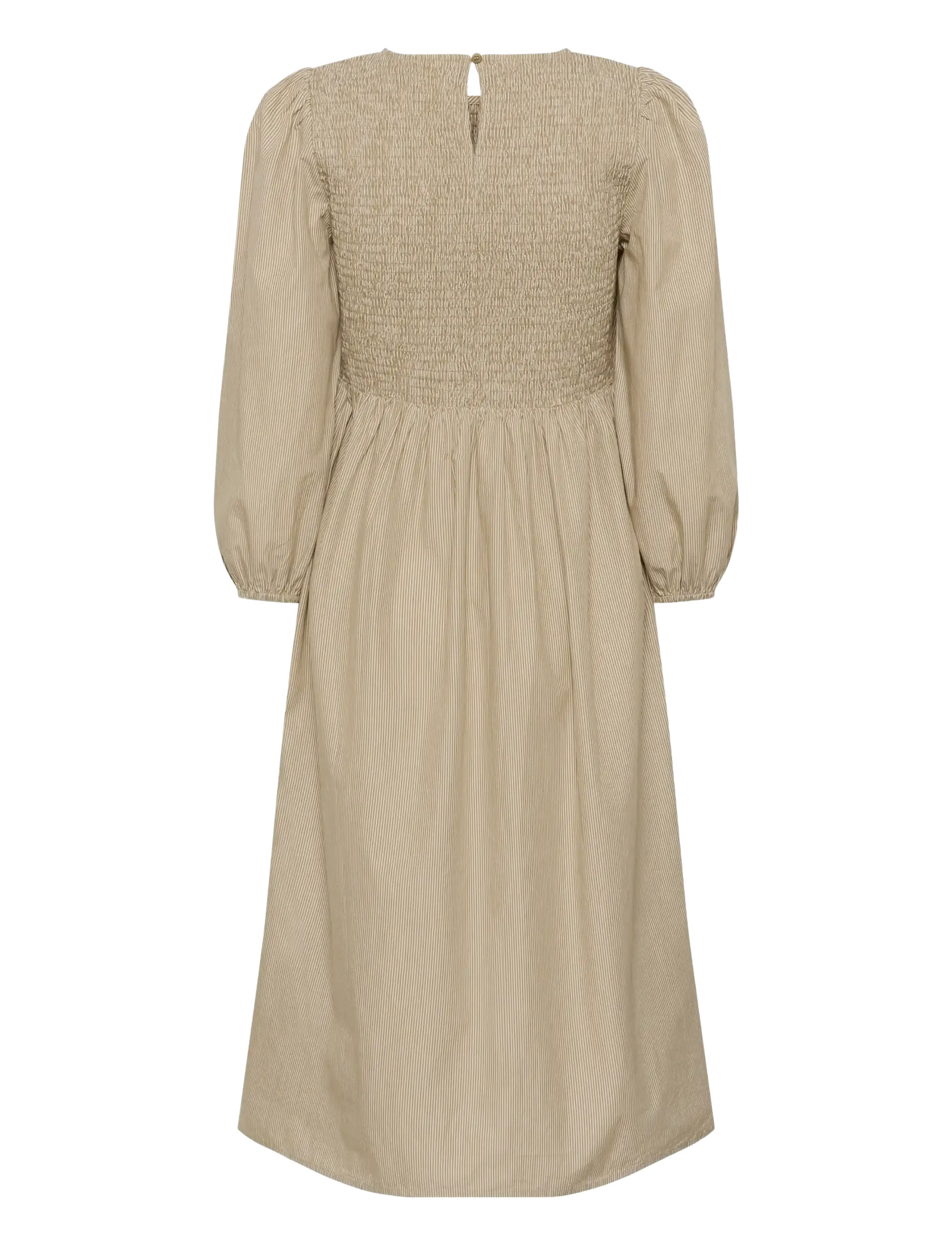 Kaffe - KAmona Smock Dress - suvekleidid - chalk oak stripe - 2