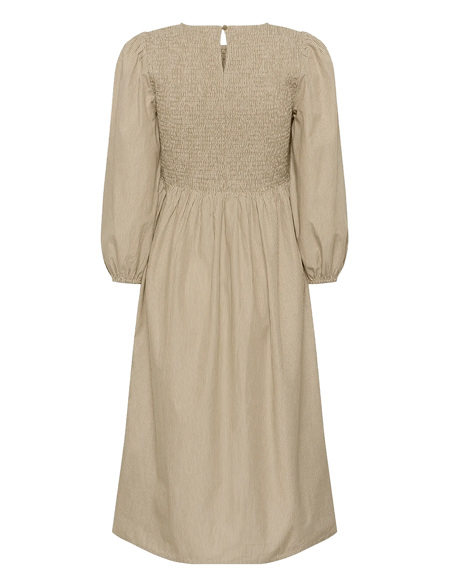 Kaffe - KAmona Smock Dress - sommerkleider - chalk oak stripe - 2