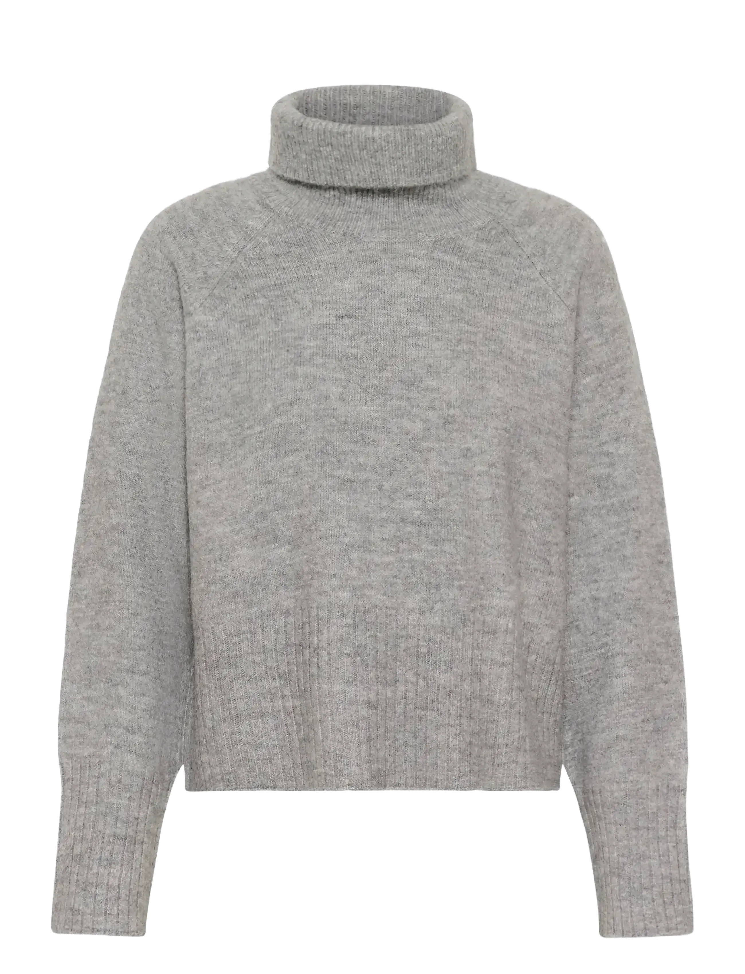 KAFFE Kaerin Rollneck Grau - XL - Damen