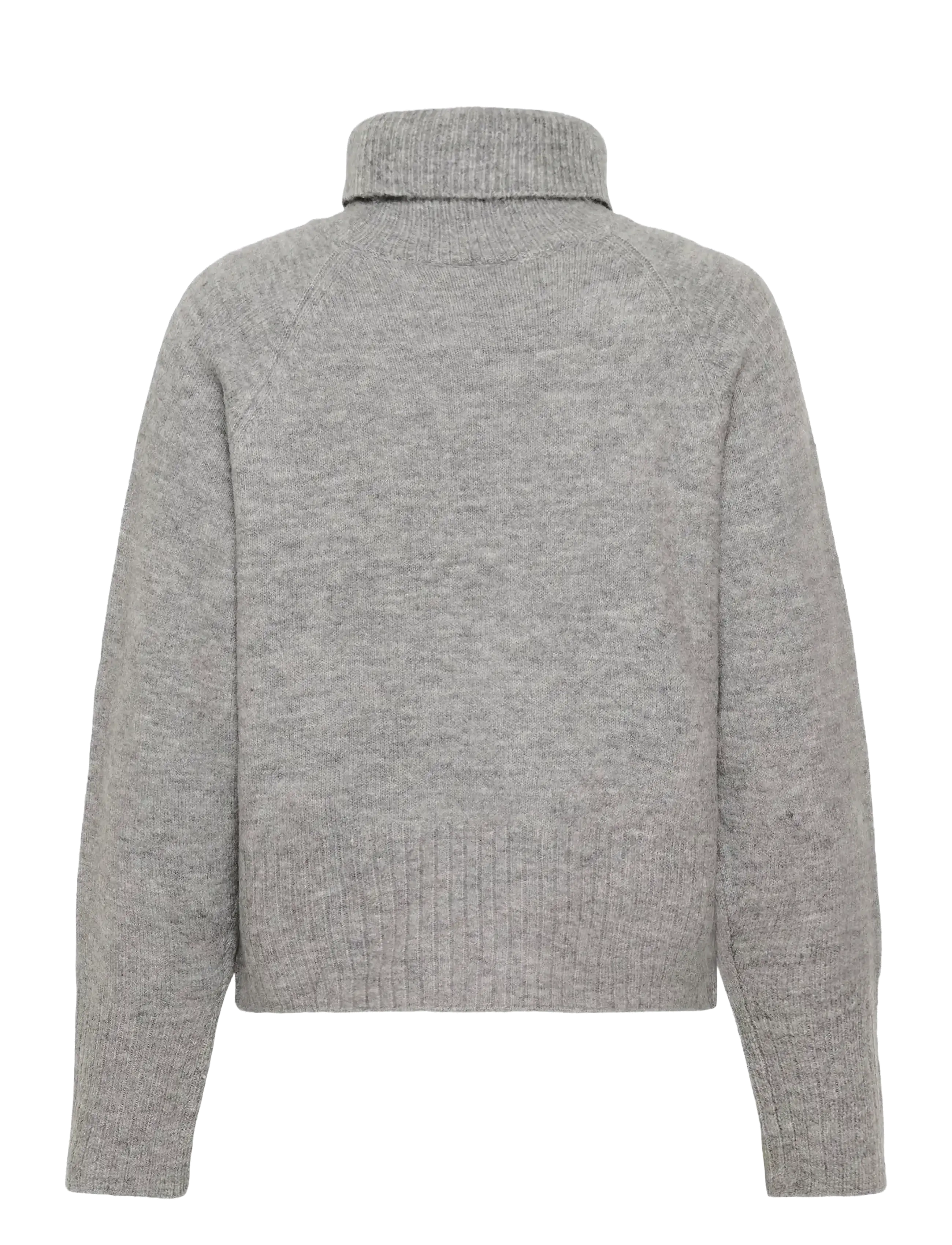 Kaffe - KAerin Rollneck - polotröjor - light grey melange - 2