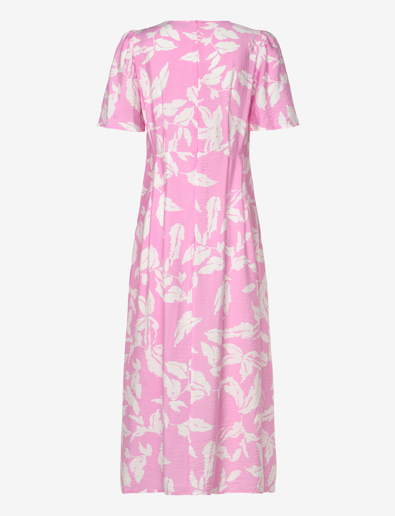 Kaffe - KAmarlo Dress - sommarklänningar - pink frosting chalk leafs - 1