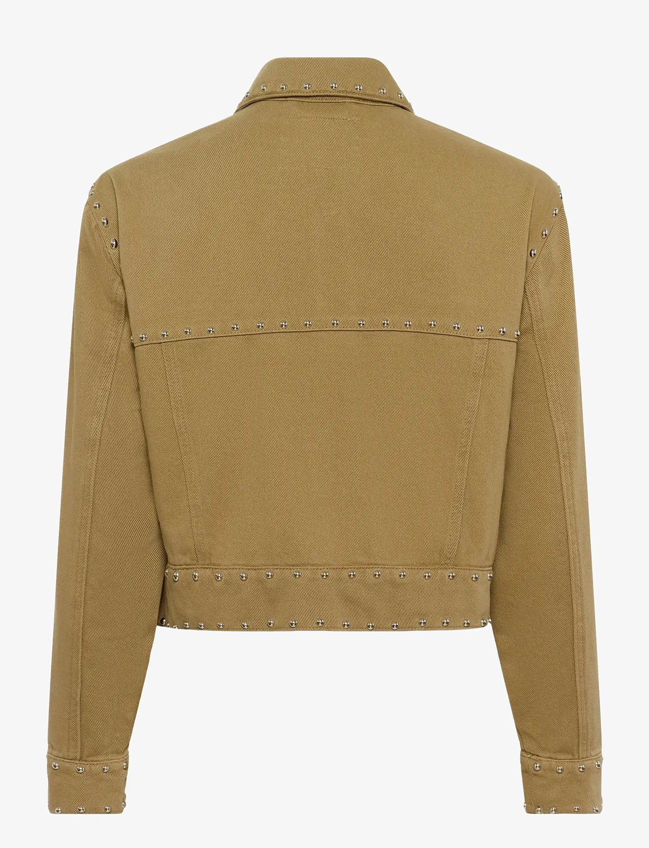 Kaffe - KAbrynn Twill Shirt - overtøj - washed petrified oak twill - 2
