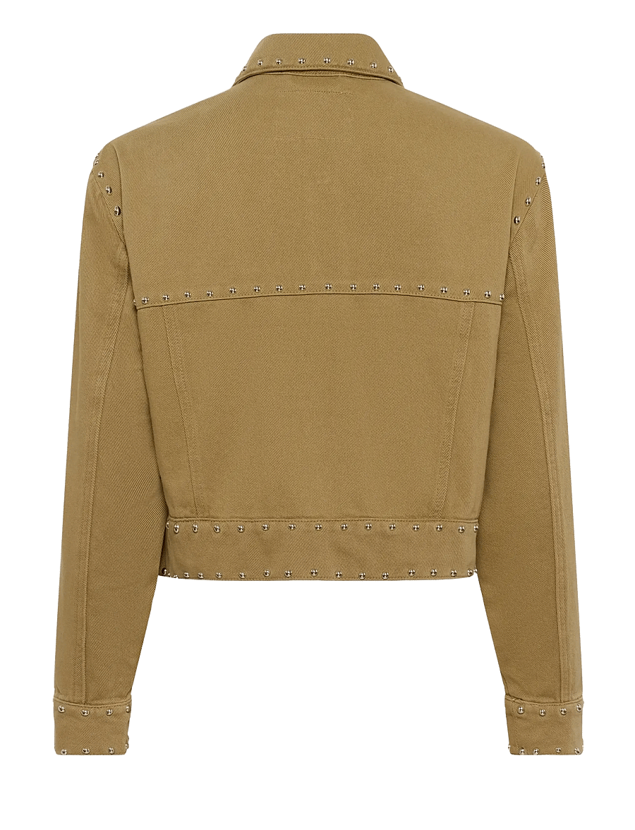 Kaffe - KAbrynn Twill Shirt - frühlingsjacken - washed petrified oak twill - 2