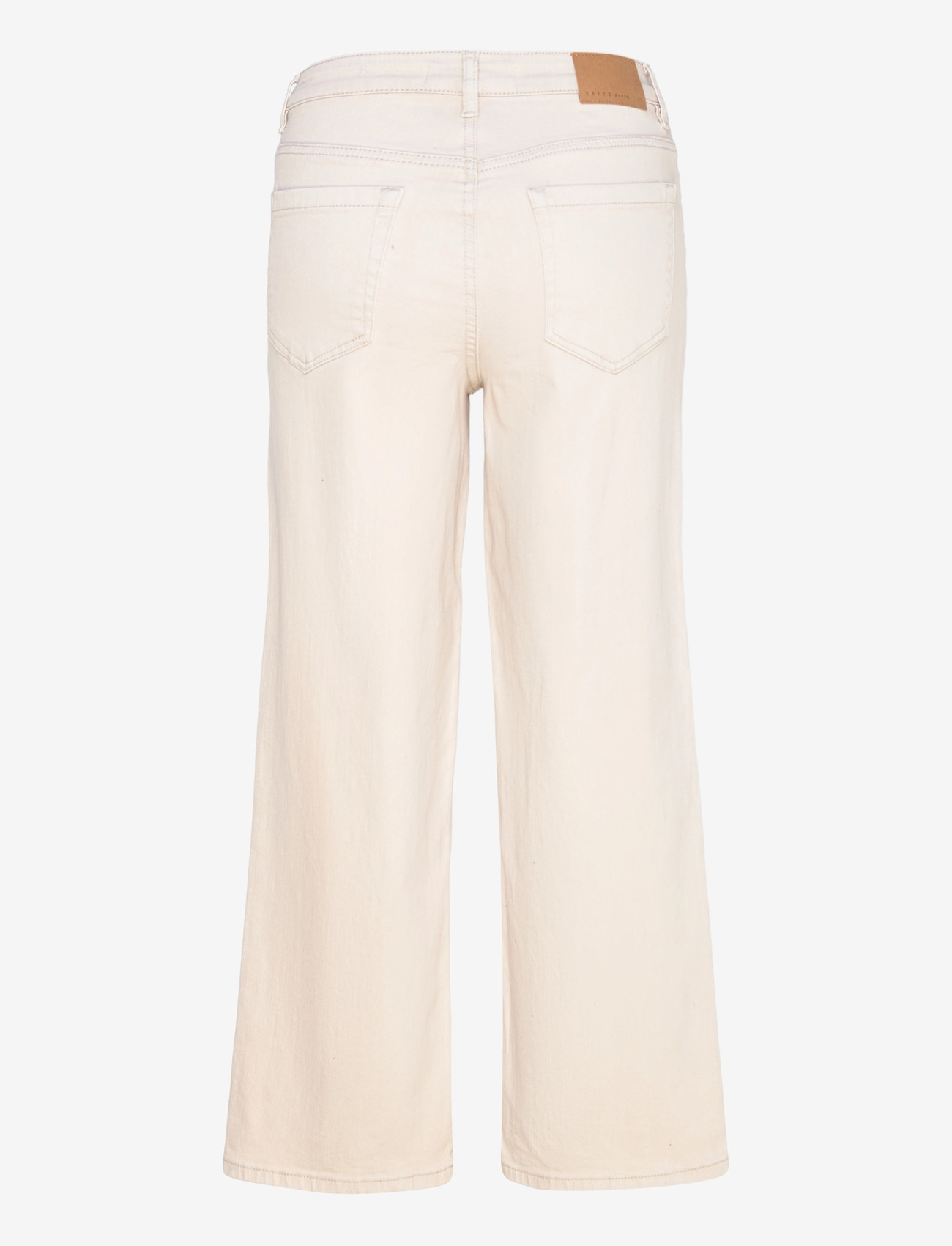 Kaffe - KAbrook Cropped HW Jeans - straight jeans - moonbeam - 2