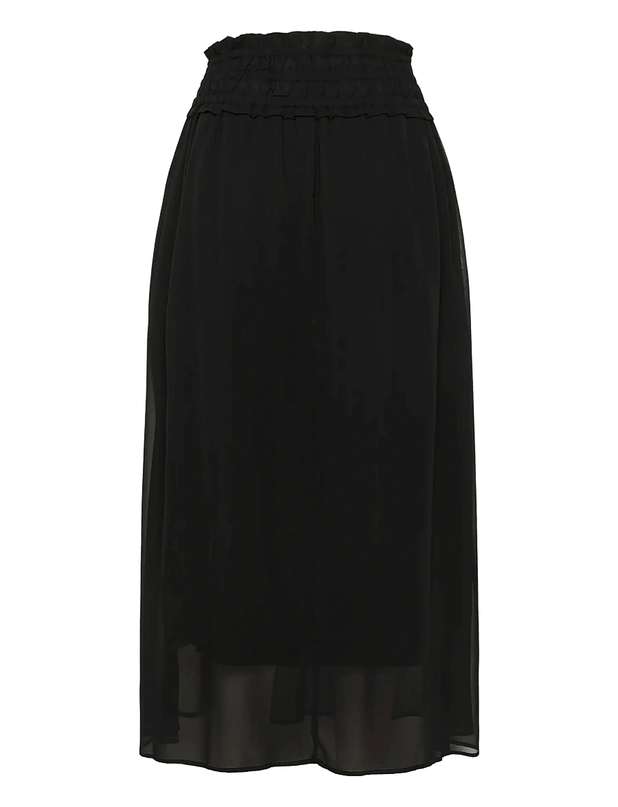 Kaffe - KAnellie Skirt - plisserade kjolar - black deep - 2
