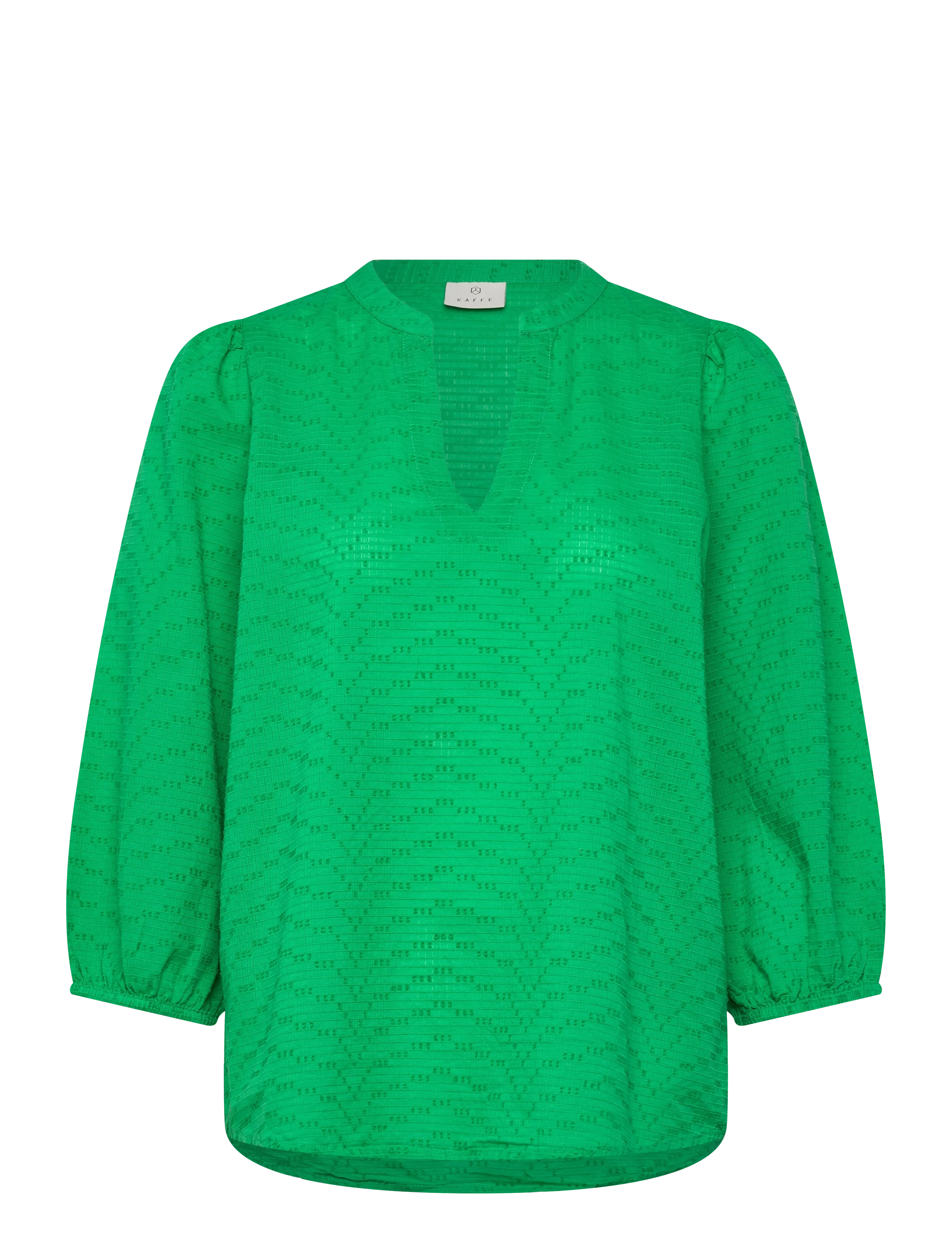 KAFFE Kapenelope Bluse Grün - 36 - Damen
