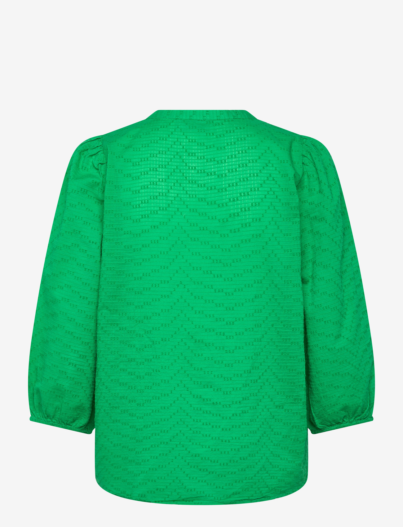 Kaffe - KApenelope Blouse - langærmede bluser - bright green - 1