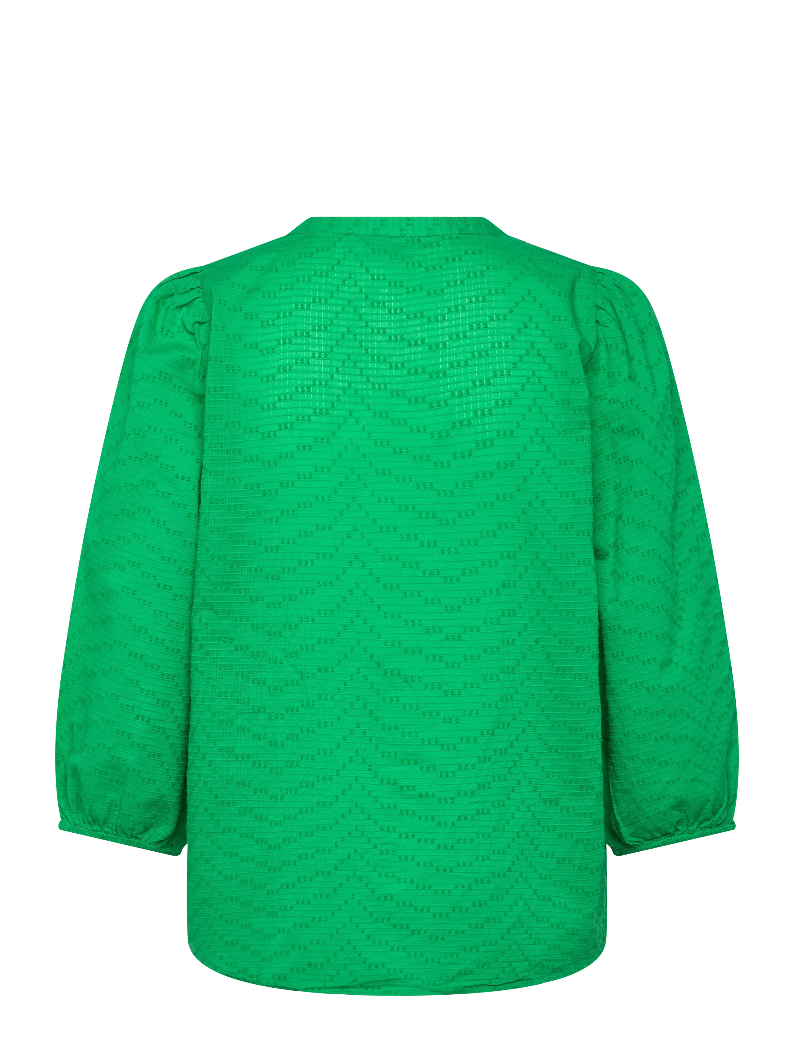 Kaffe - KApenelope Blouse - long sleeved blouses - bright green - 1