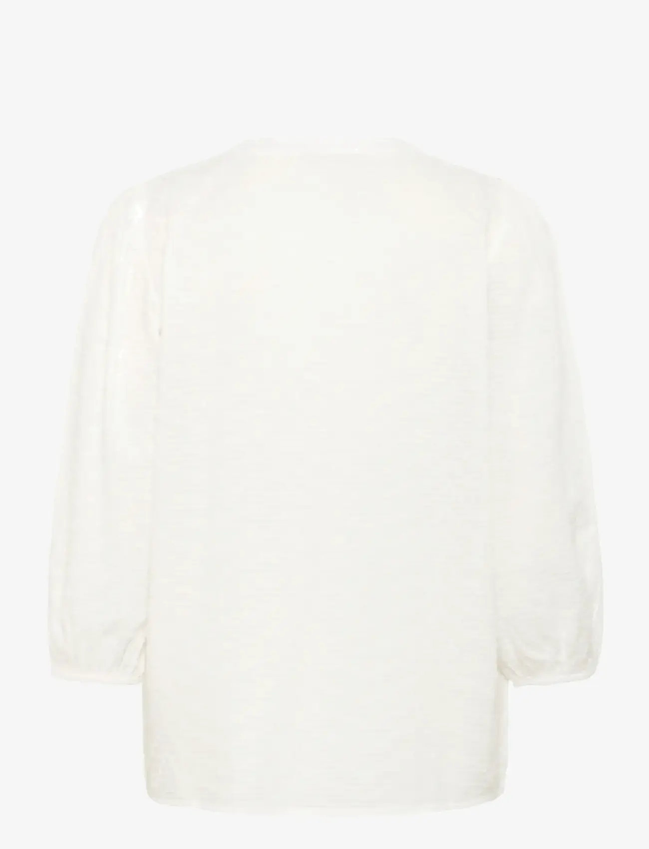 Kaffe - KApenelope Blouse - pikkade varrukatega pluusid - chalk - 2