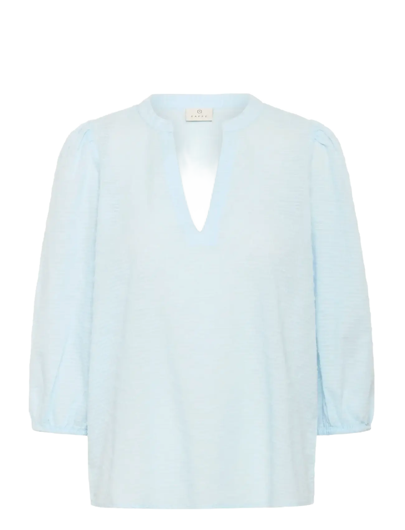 Kaffe - KApenelope Blouse - long sleeved blouses - nantucket breeze - 1