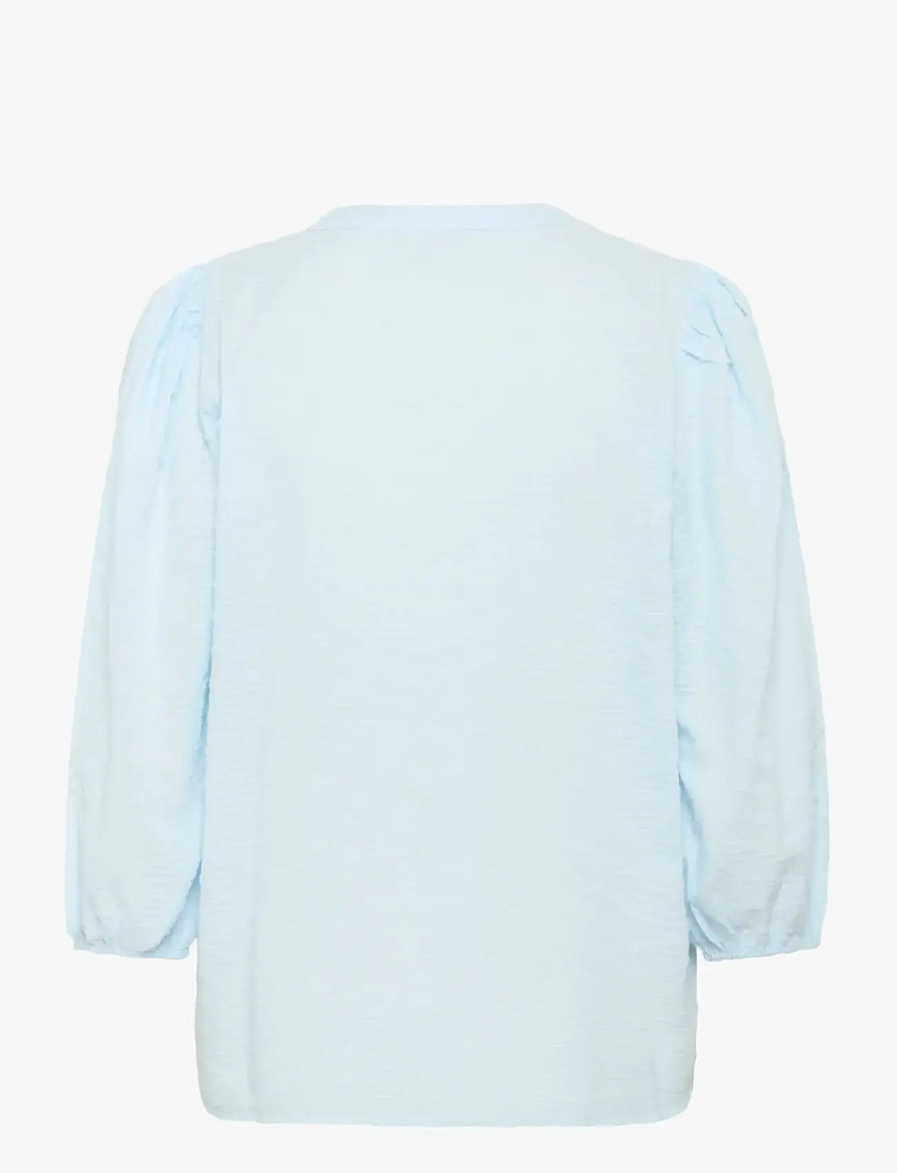 Kaffe - KApenelope Blouse - langærmede bluser - nantucket breeze - 2