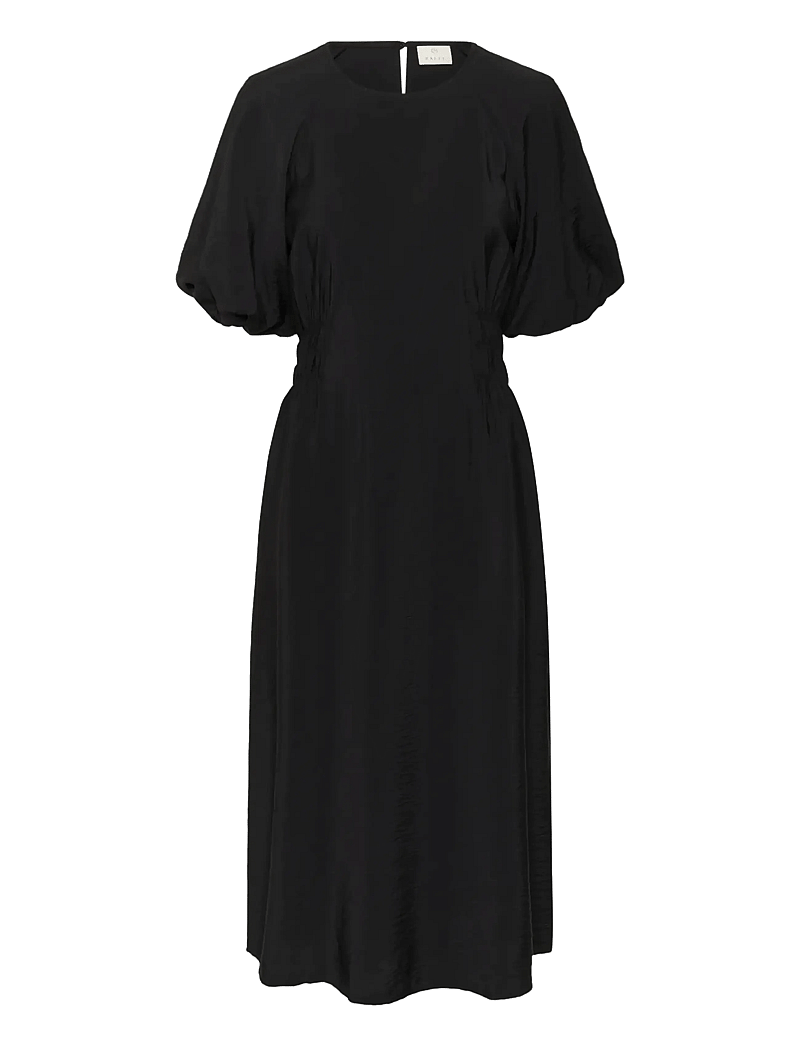 Kaffe - KAneema Dress - midi kjoler - black deep - 1