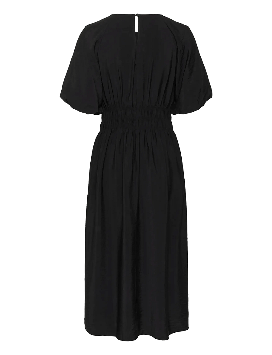 Kaffe - KAneema Dress - midikleidid - black deep - 2