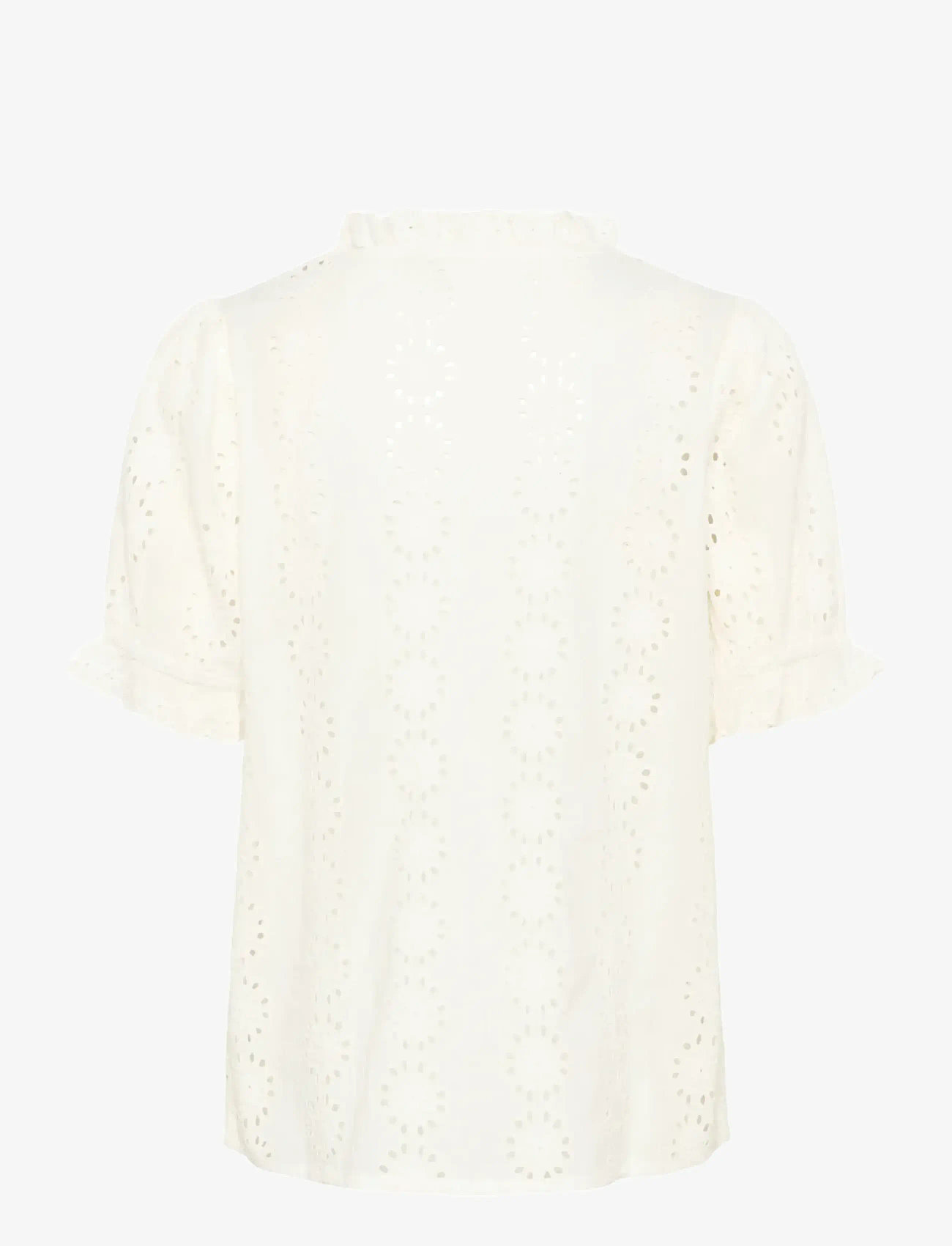 Kaffe - KAdona Blouse - kurzämlige blusen - chalk - 2