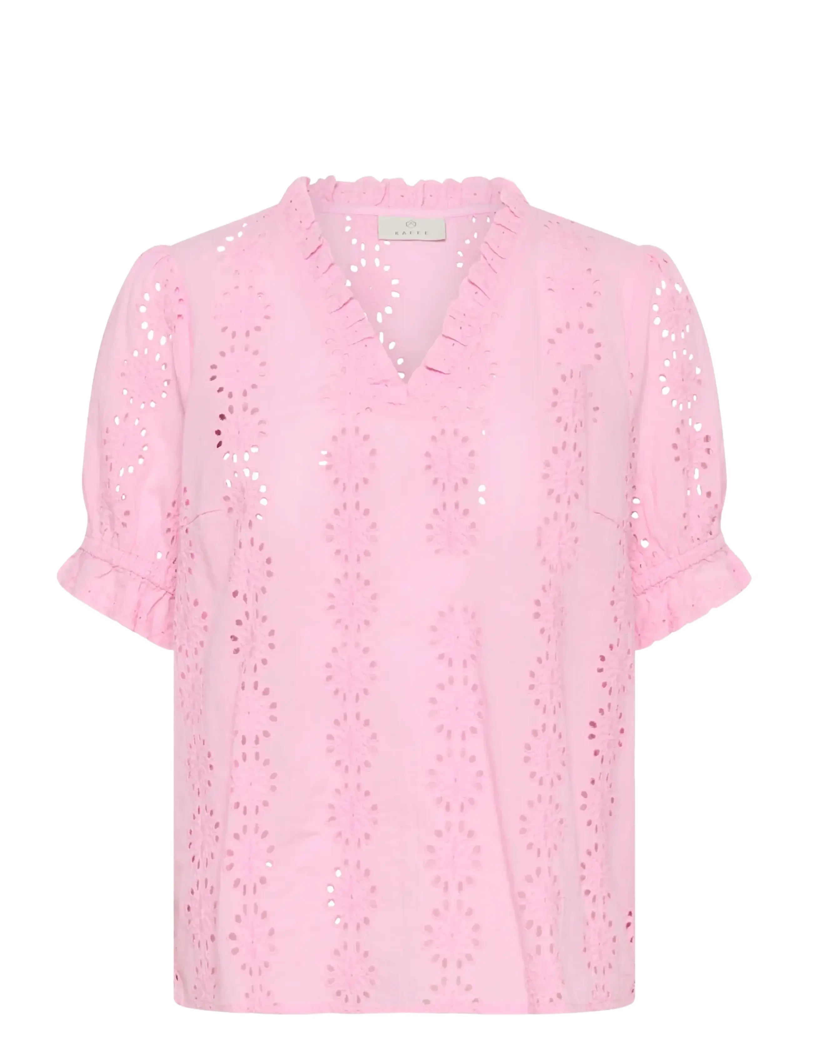 Kaffe KAdona Blouse - Kortærmede bluser - PINK FROSTING / pink/rose