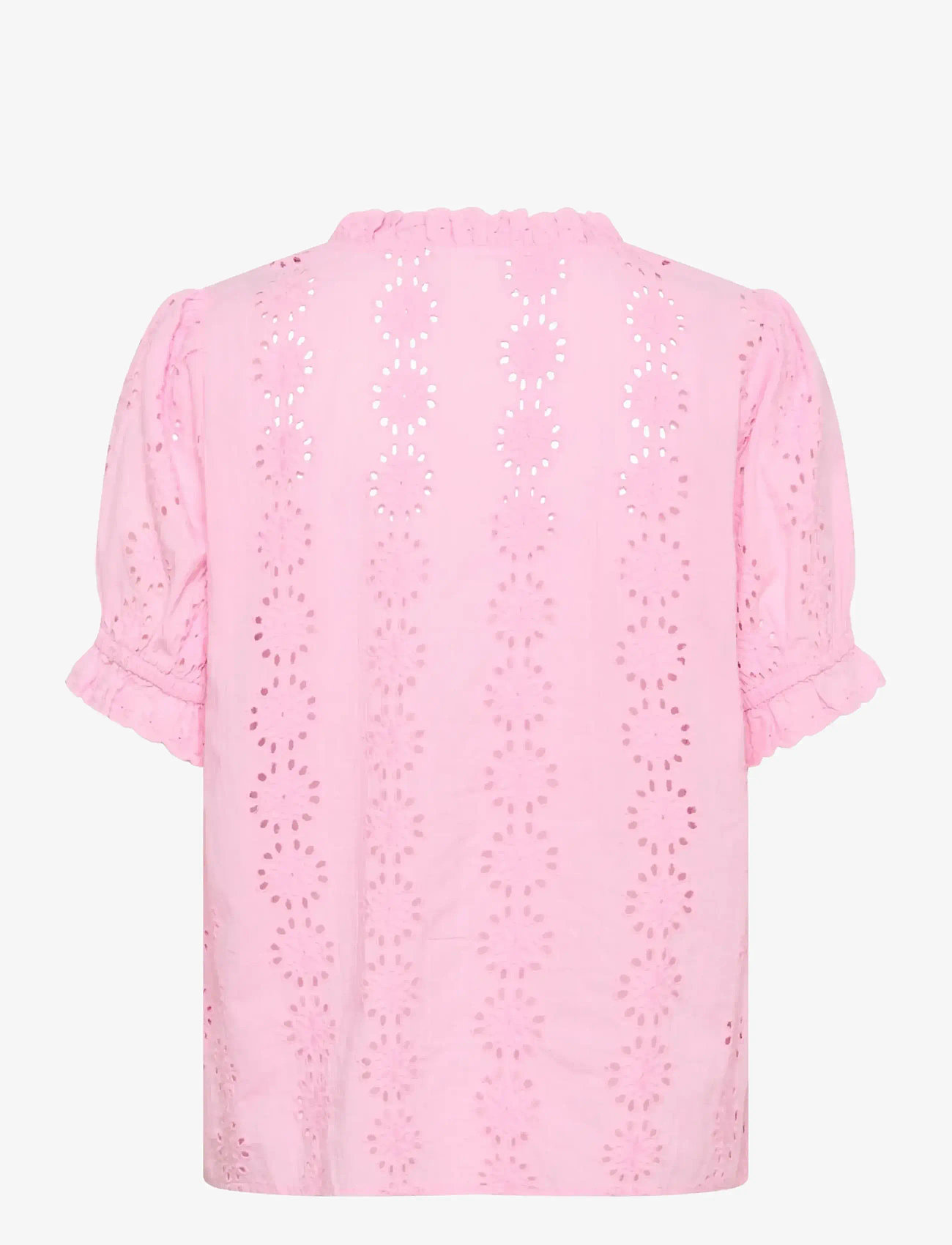 Kaffe - KAdona Blouse - kortærmede bluser - pink frosting - 2
