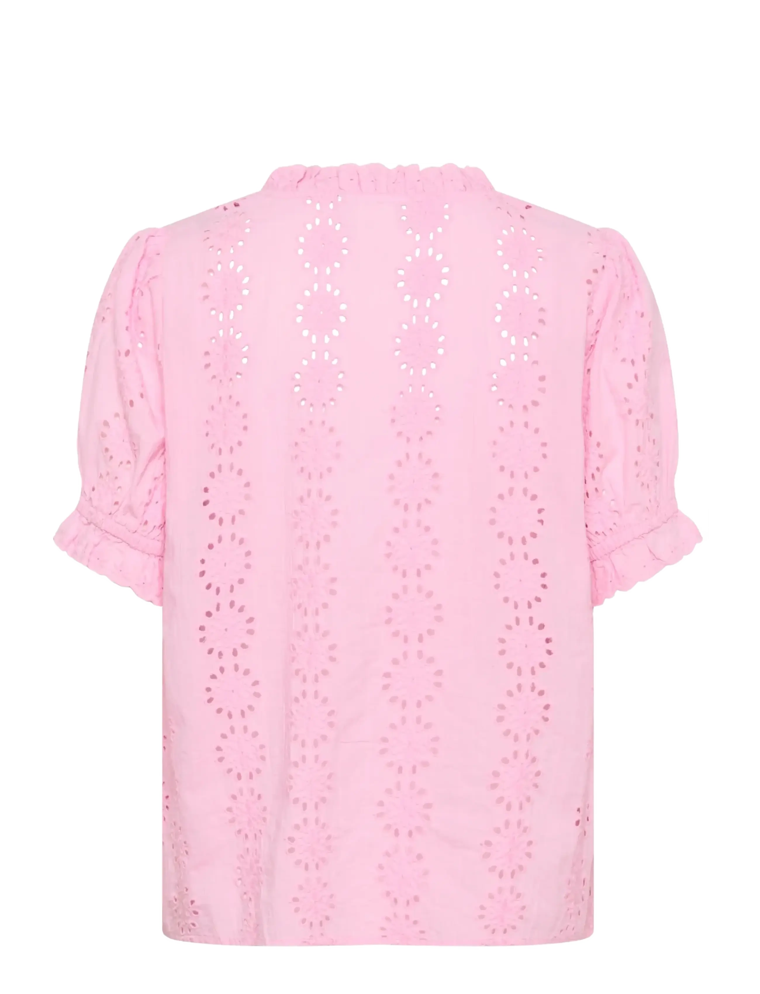 Kaffe - KAdona Blouse - lühikeste varrukatega pluusid - pink frosting - 2