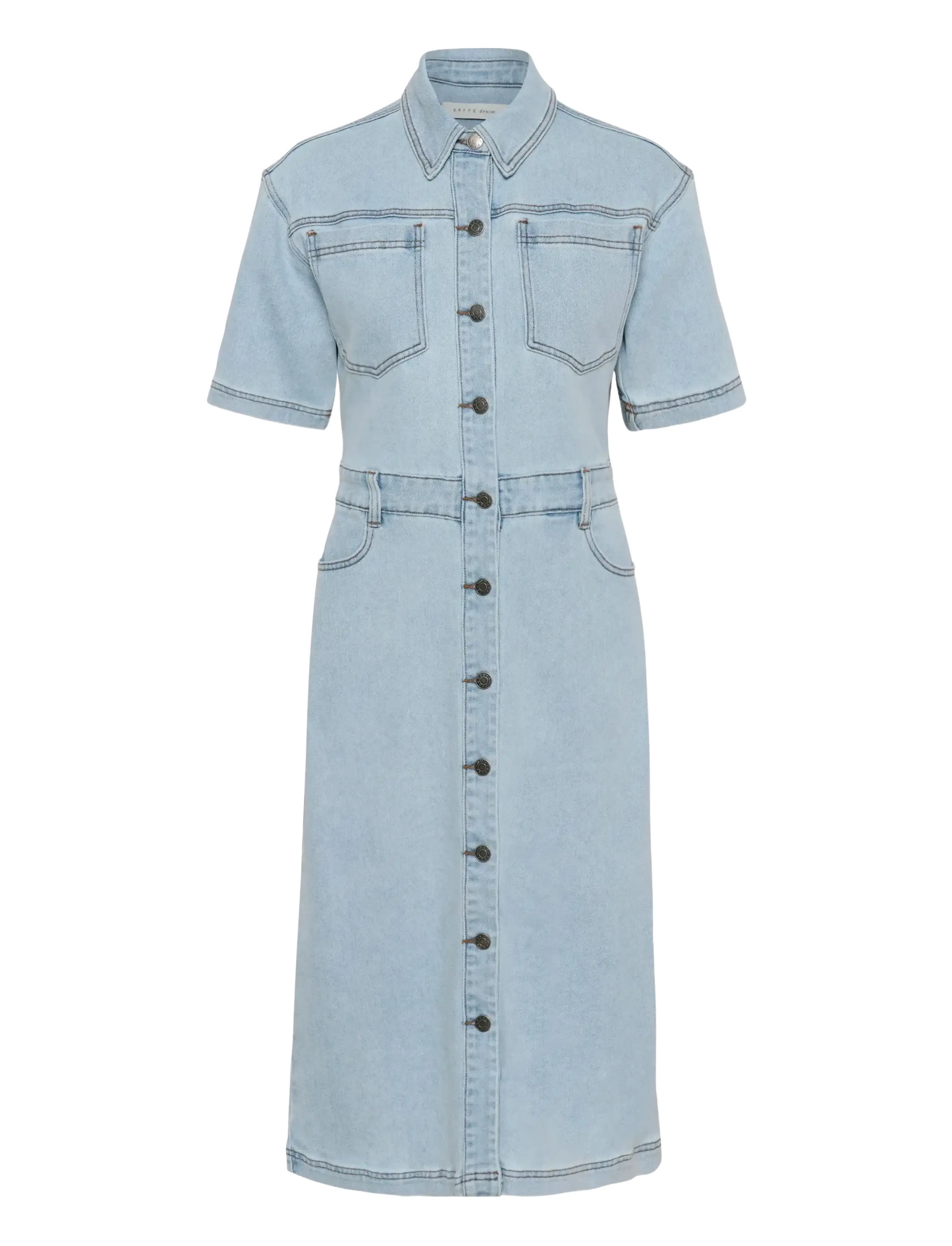 LIGHT BLUE WASHED DENIM