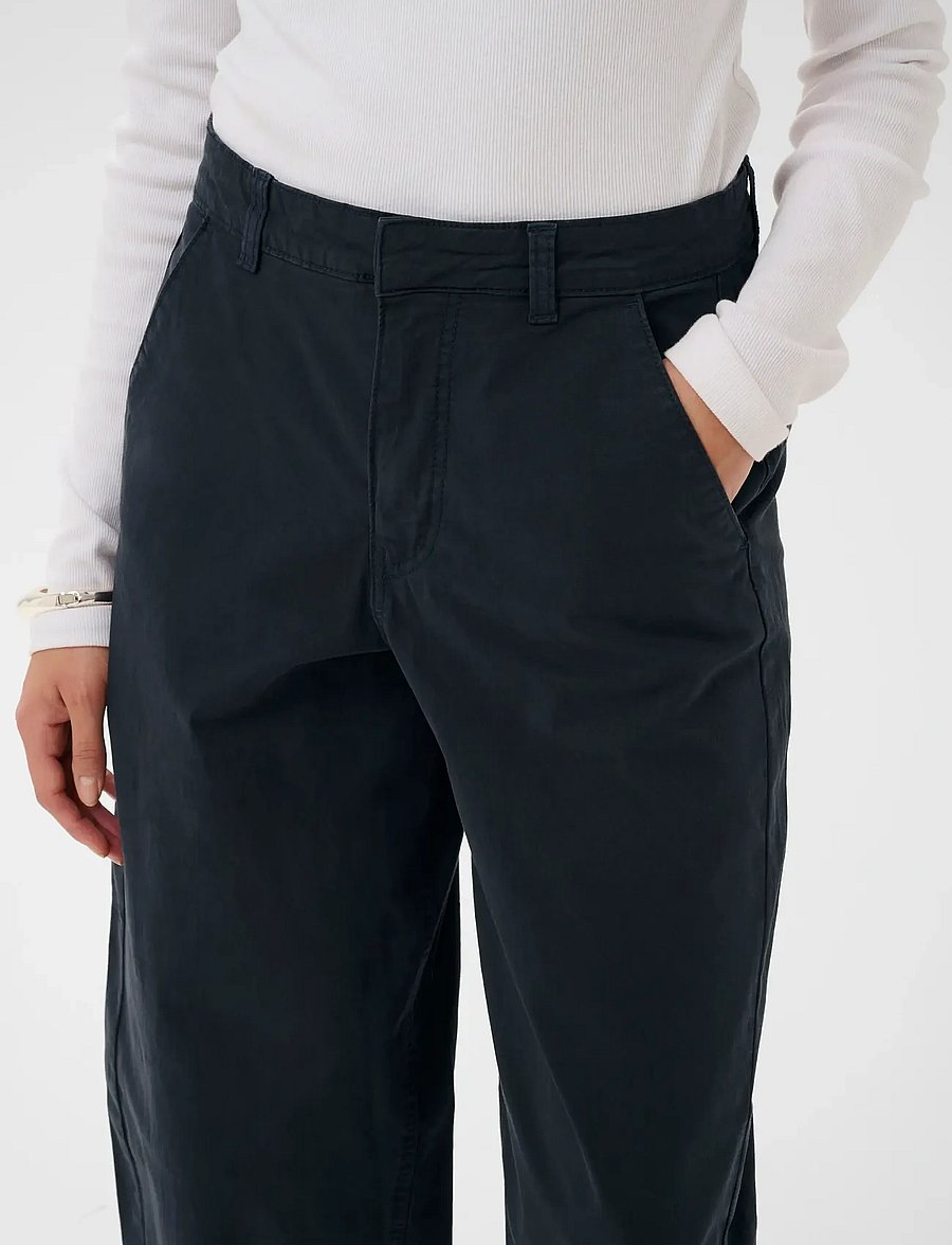 Kaffe - KAmette Barrel Pant - barrel-bukser - midnight marine - 5