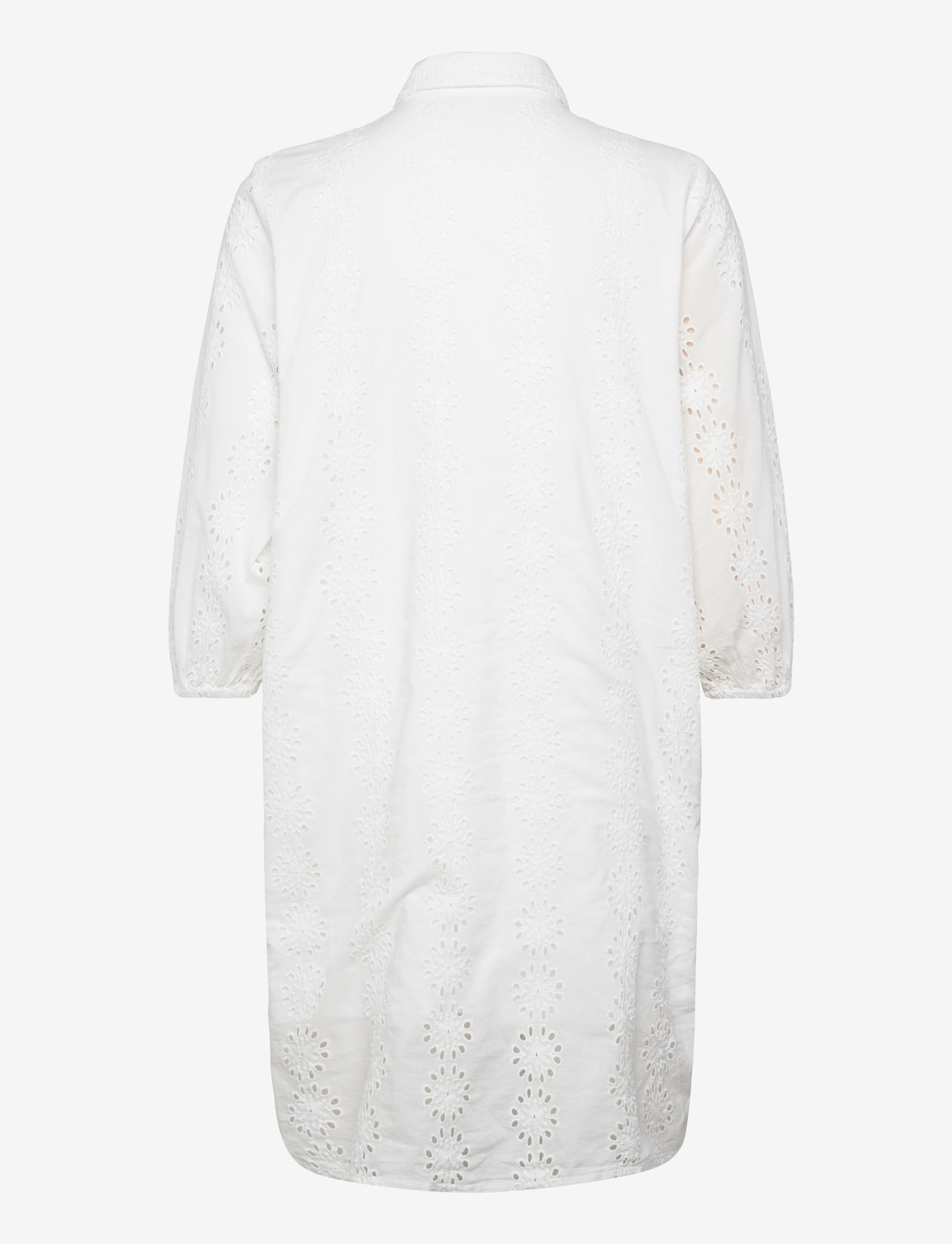 Kaffe - KAdona Shirt Dress - skjortekjoler - chalk - 1