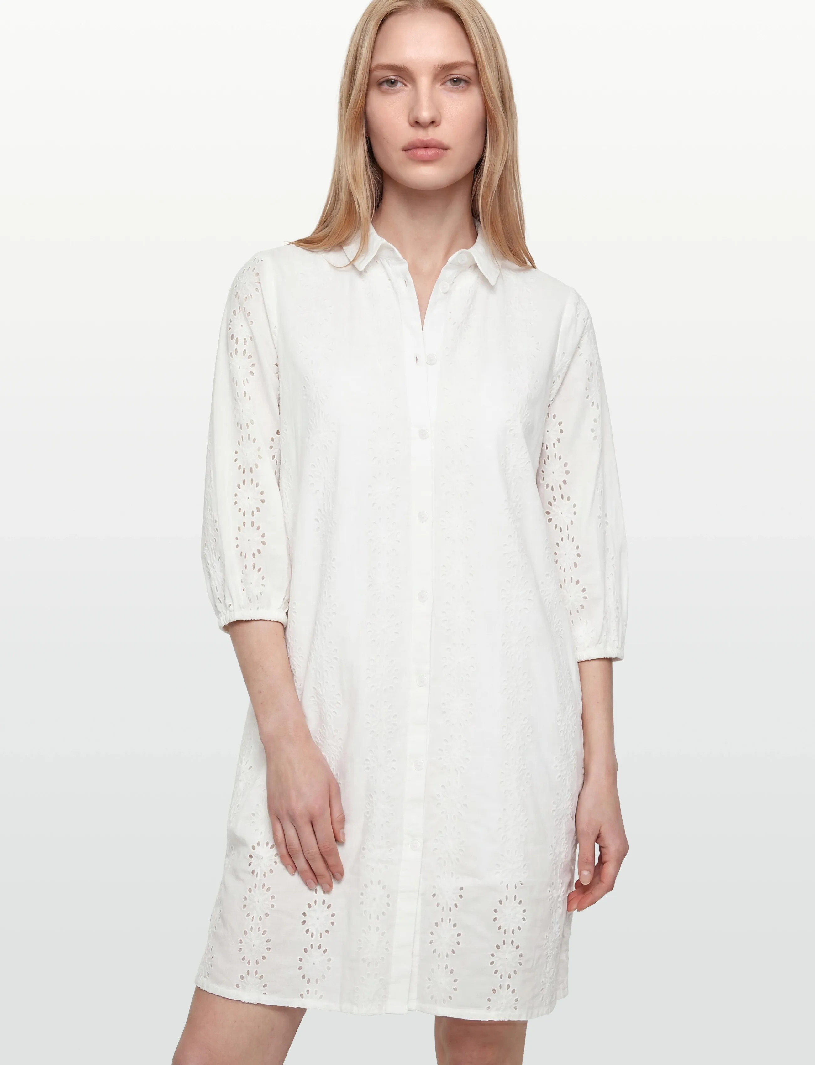 Kaffe - KAdona Shirt Dress - robes chemises - chalk - 3