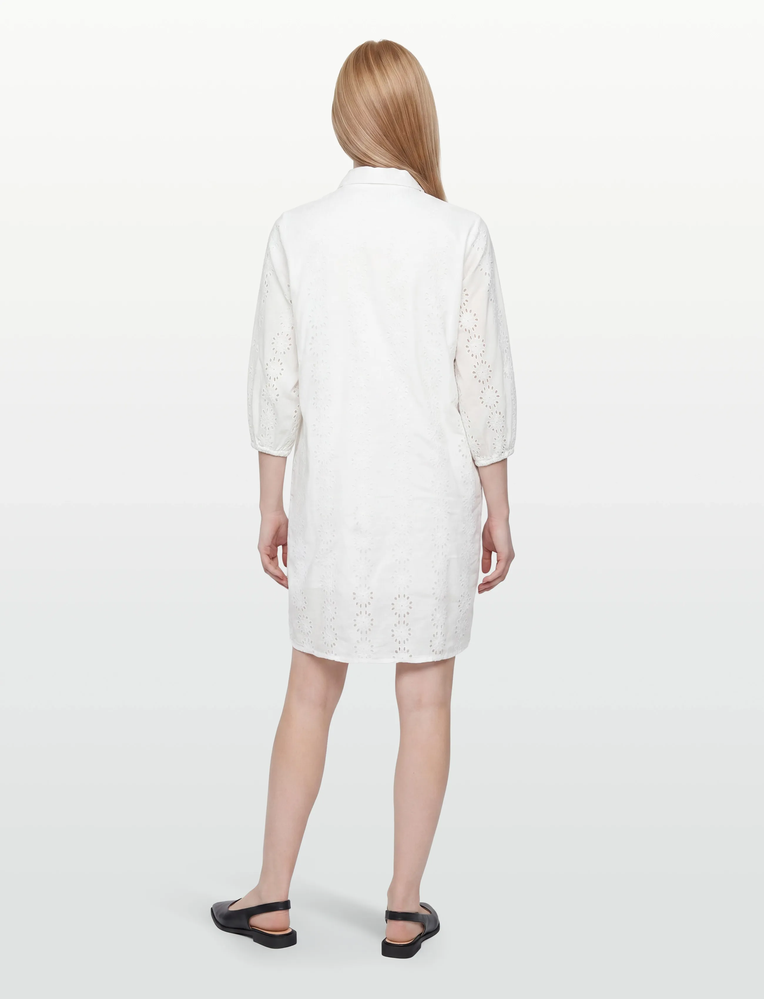 Kaffe - KAdona Shirt Dress - robes chemises - chalk - 4