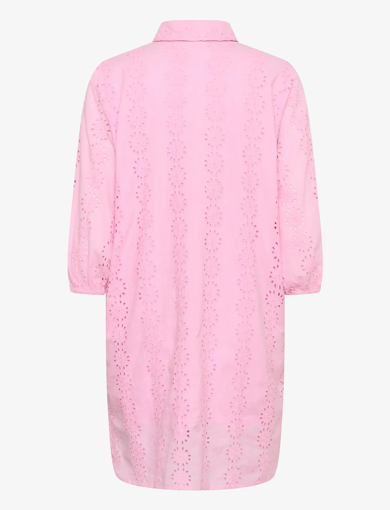 Kaffe - KAdona Shirt Dress - skjortekjoler - pink frosting - 2