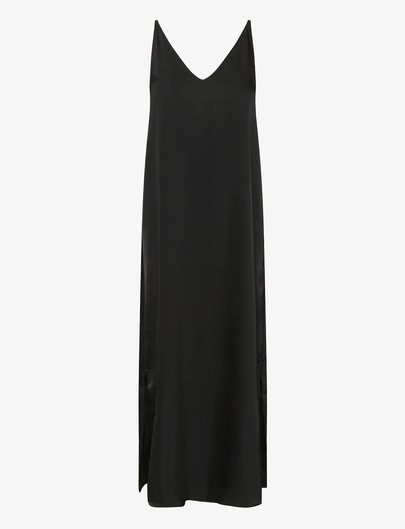 Kaffe - KArory Sateen Dress - schlupfkleider - black deep - 1