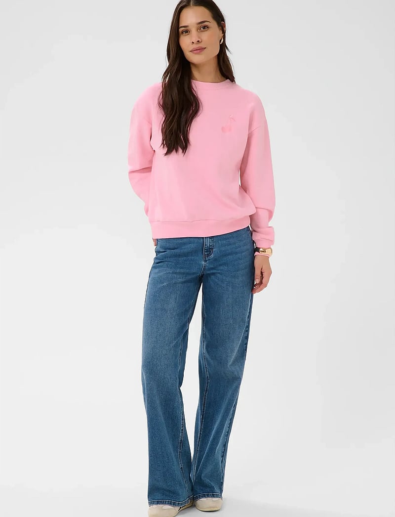 Kaffe - KAmelody Sweatshirt - alltags-style - pink frosting - 3