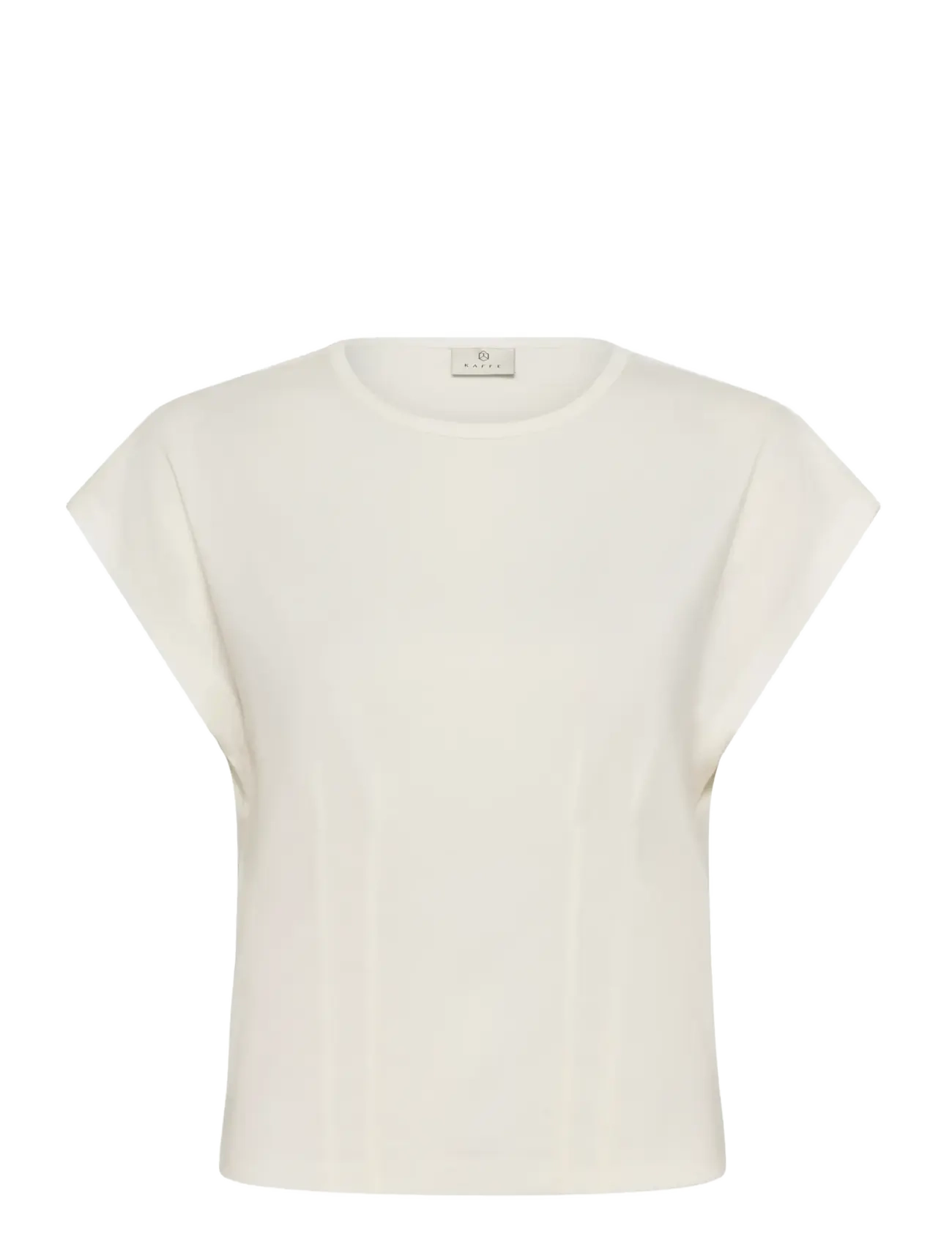 KAFFE Kalise Pleat Bluse Cream - XL - Damen