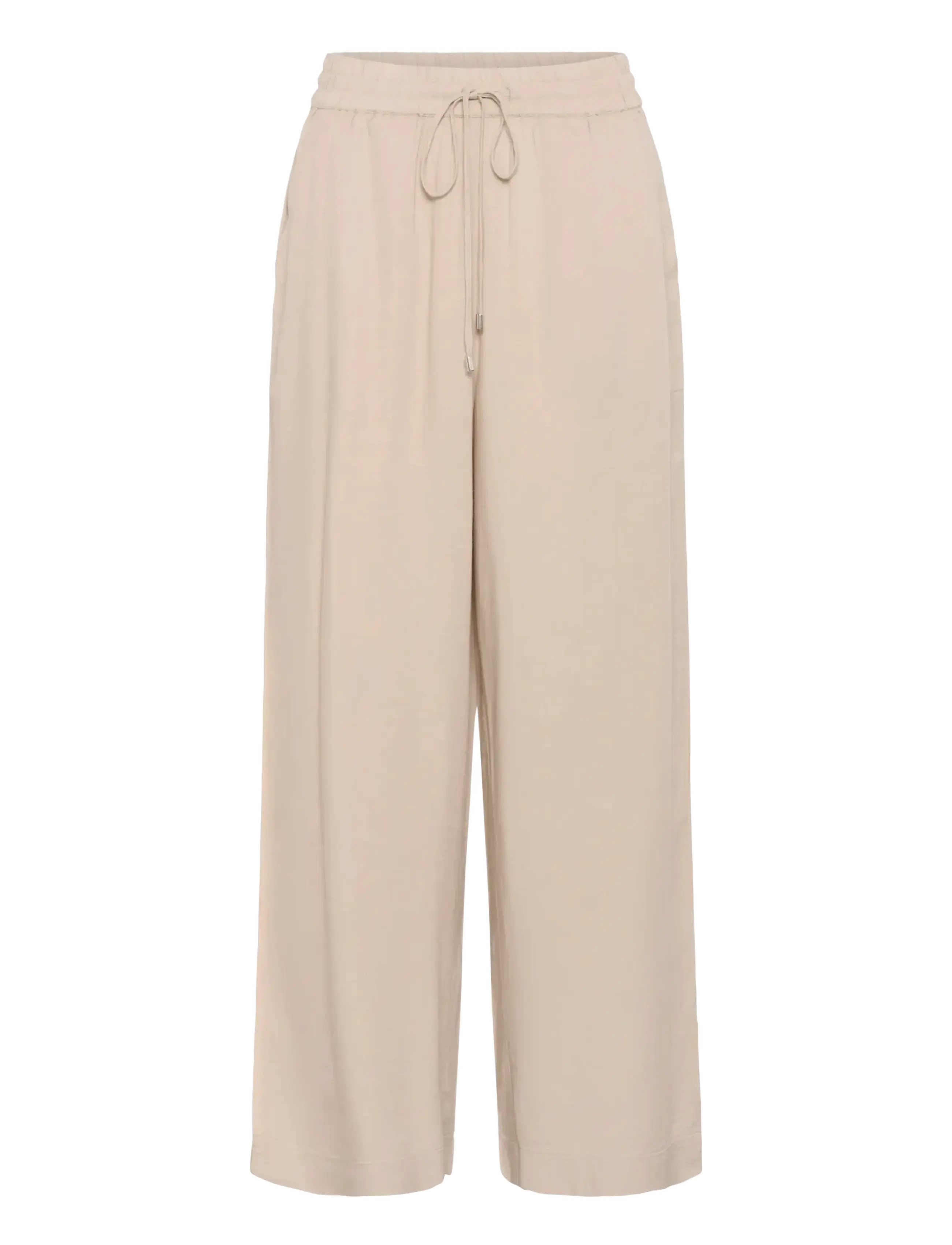 Kaffe KAmilia Wide Pant - Kaffe - FEATHER GRAY / beige