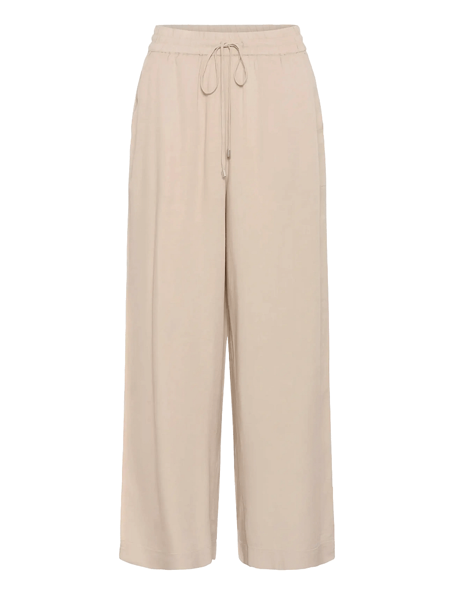 Kaffe - KAmilia Wide Pant - wide leg trousers - feather gray - 1