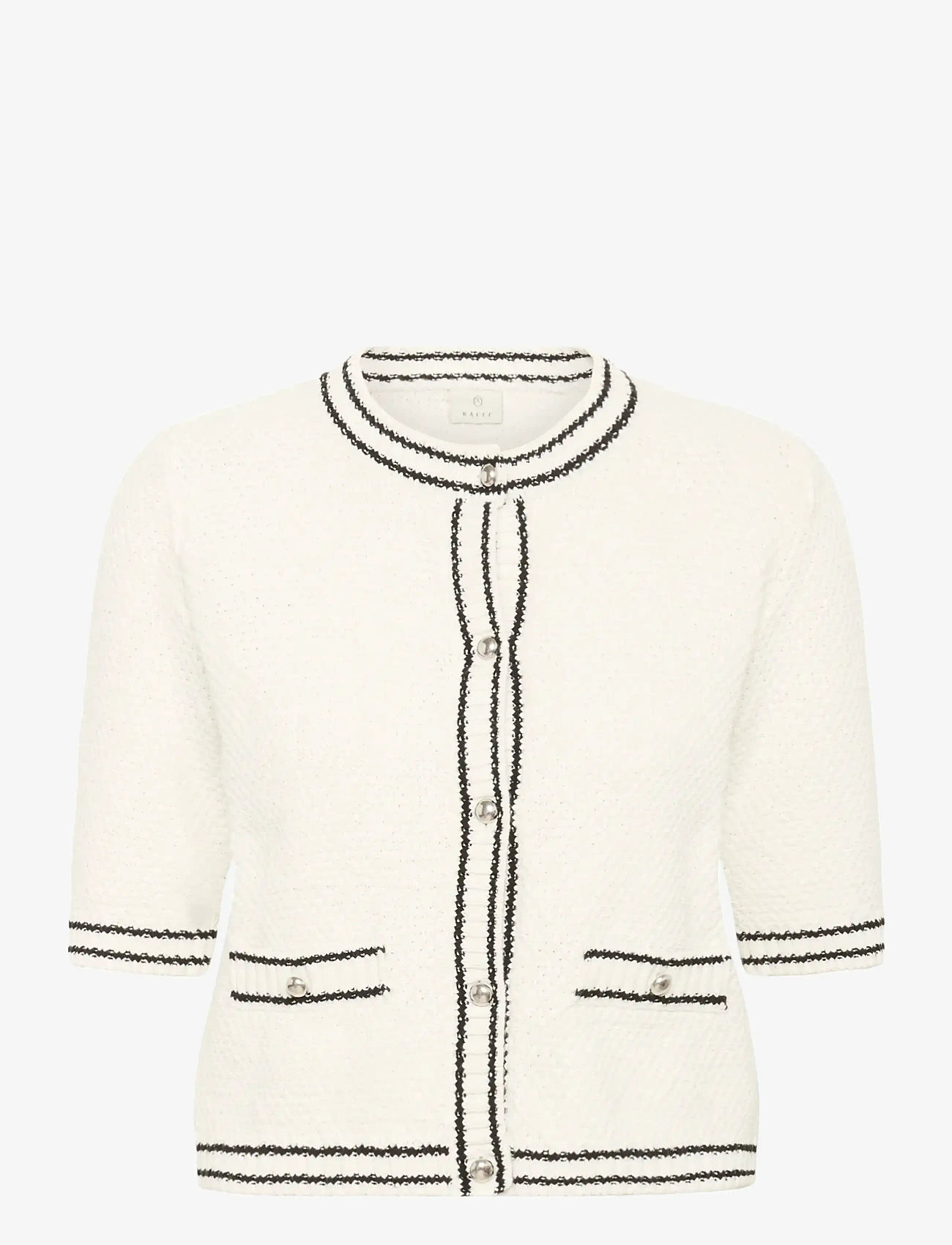 Kaffe - KAcoco Knit Cardigan - cardigans - chalk - 1