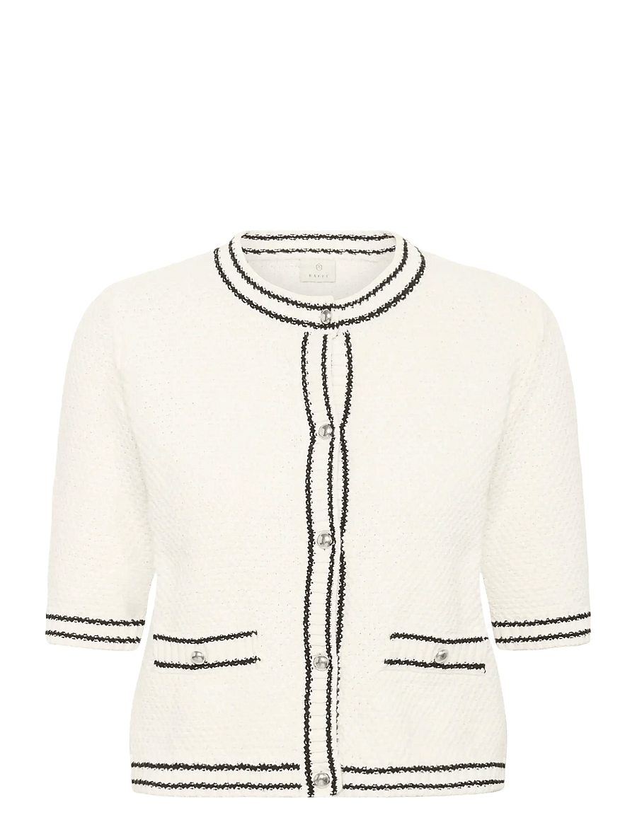 Kaffe - KAcoco Knit Cardigan - strickjacken - chalk - 1