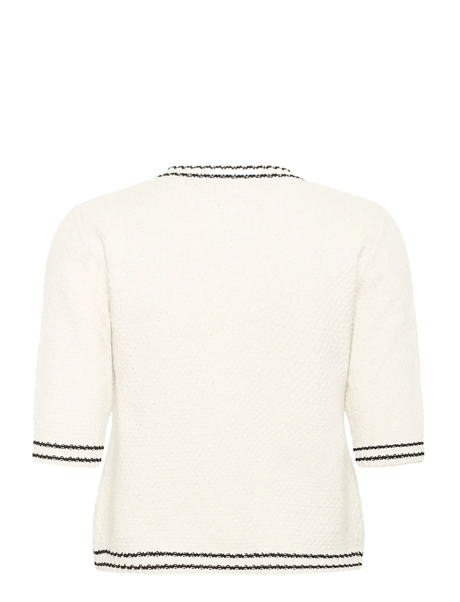 Kaffe - KAcoco Knit Cardigan - strickjacken - chalk - 2