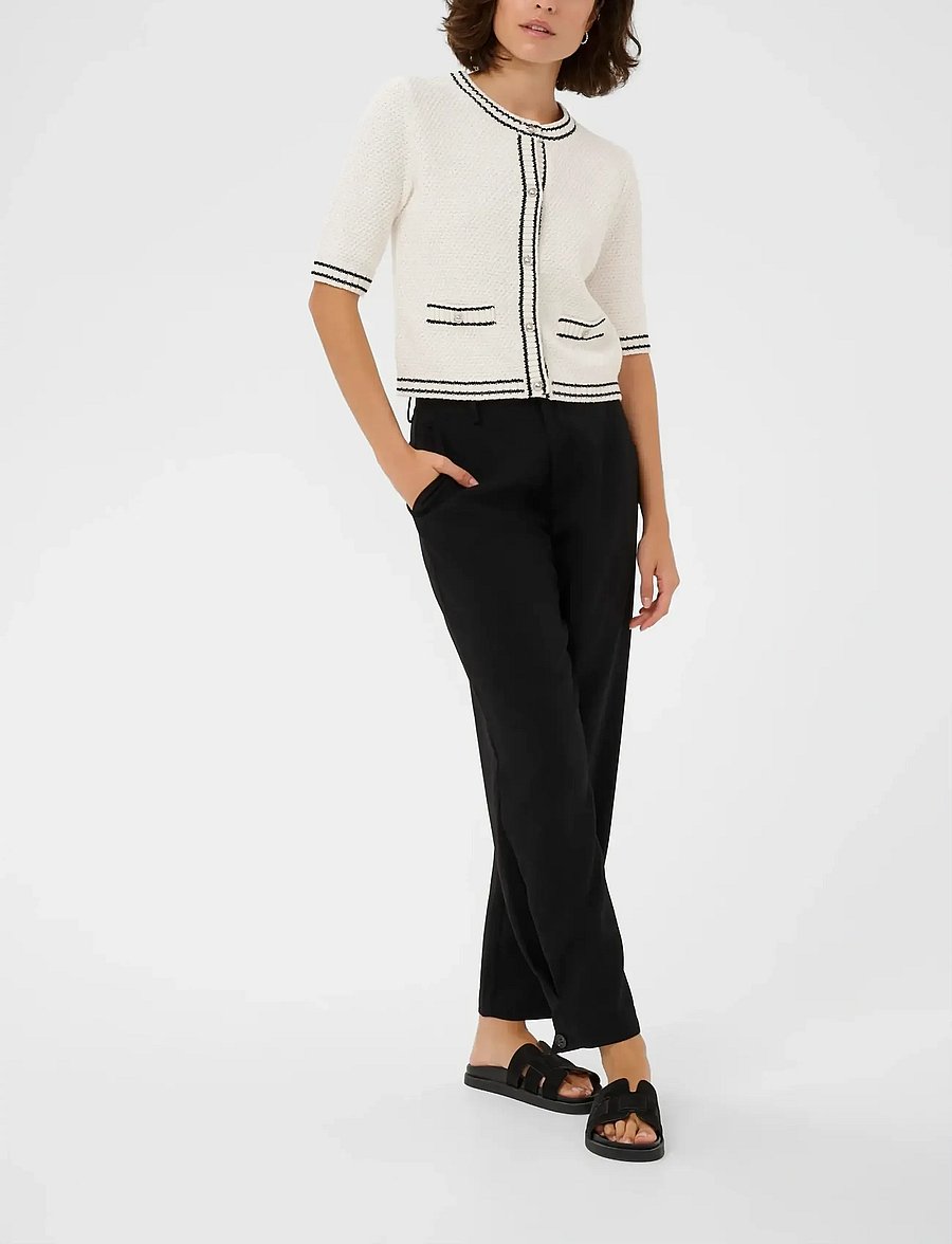 Kaffe - KAcoco Knit Cardigan - strickjacken - chalk - 3