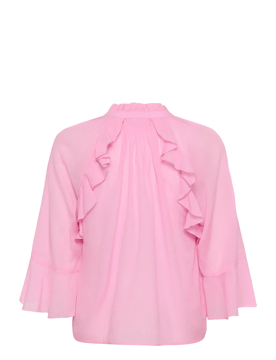 Kaffe - KAflora Blouse - langärmelige blusen - pink frosting - 2
