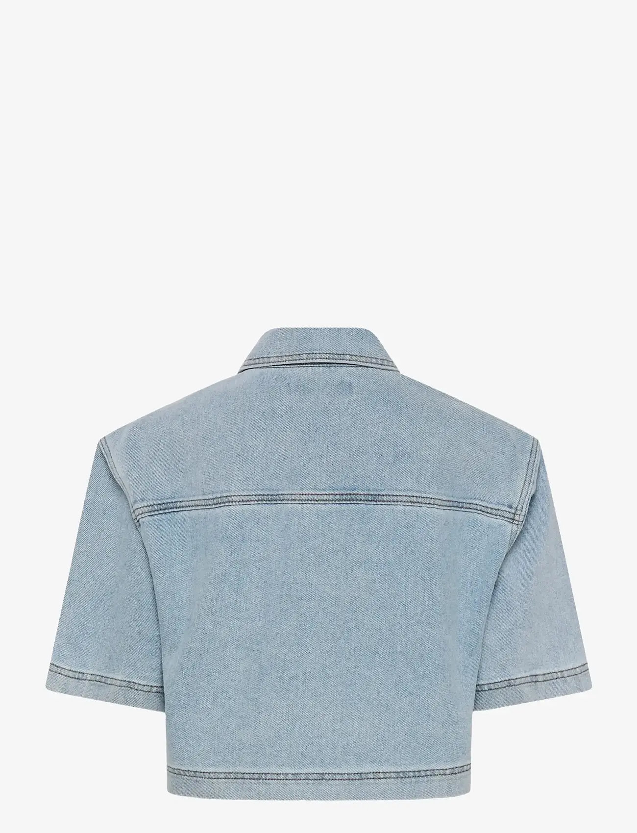 Kaffe - KAminna Denim Shirt - teksasärgid - light blue washed denim - 2
