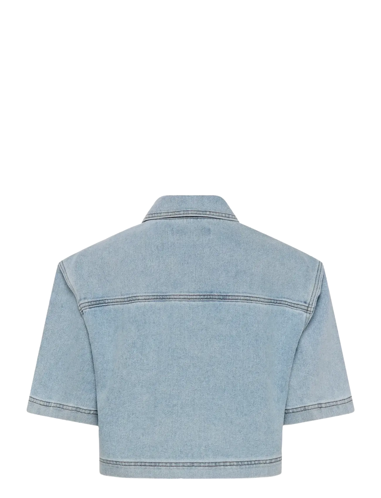 Kaffe - KAminna Denim Shirt - denimskjorter - light blue washed denim - 2