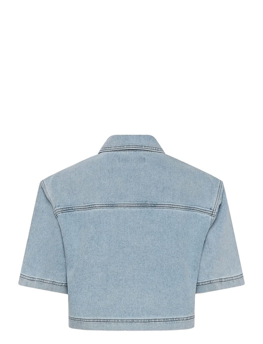 Kaffe - KAminna Denim Shirt - jeanshemden - light blue washed denim - 2