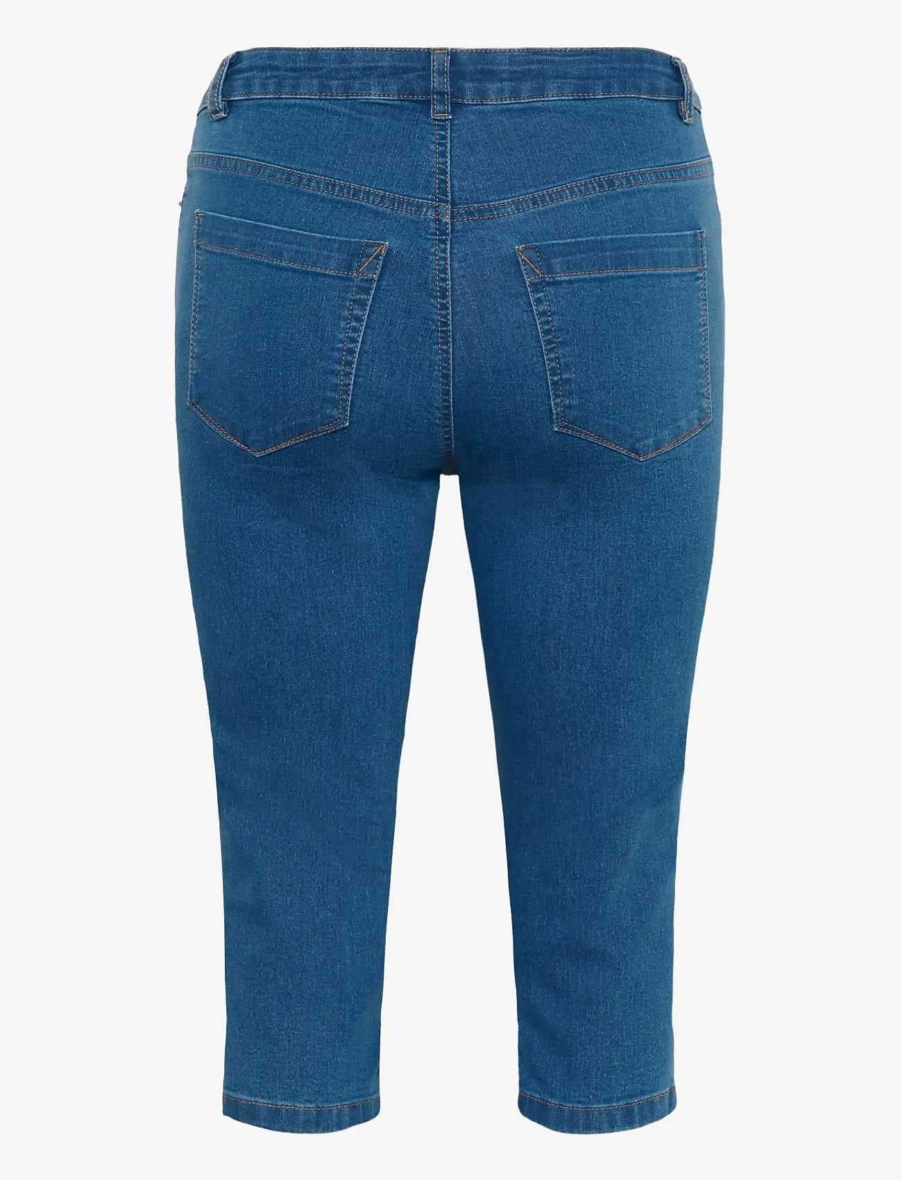 Kaffe - KAvilma Capri Jeans - laveste priser - medium blue denim - 2