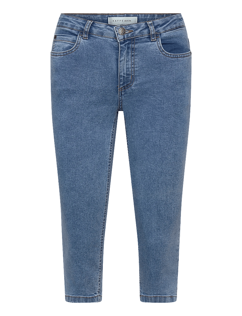 Kaffe - KAvilma Capri Jeans - slim jeans - washed blue denim - 1