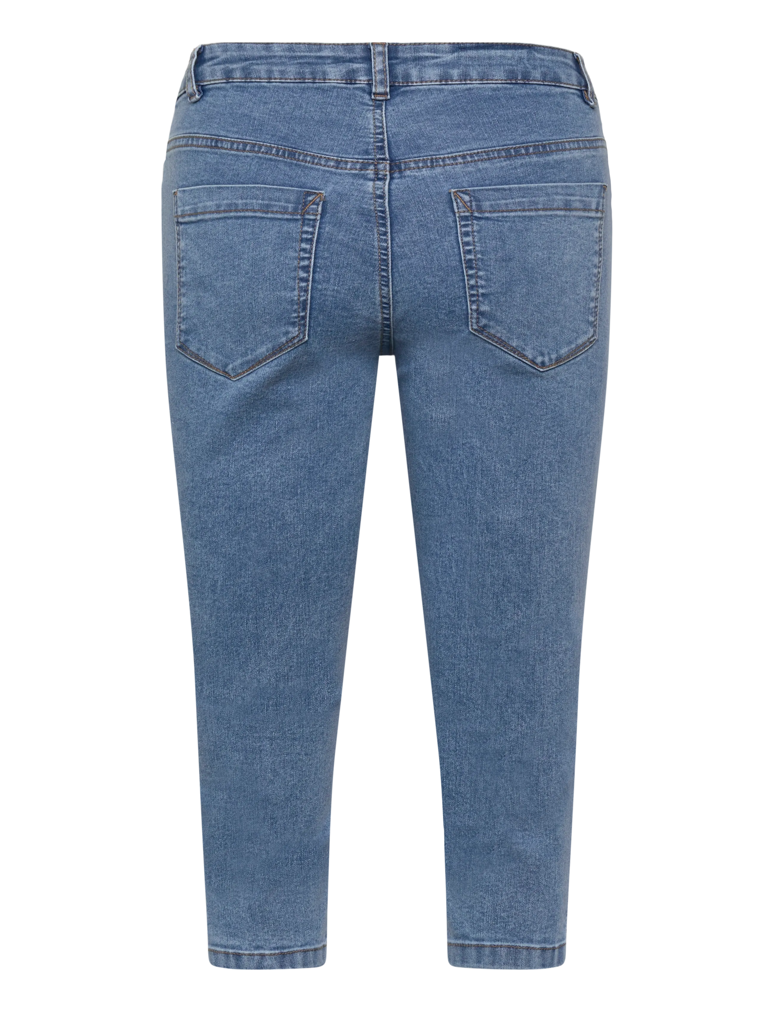 Kaffe - KAvilma Capri Jeans - kitsad teksad - washed blue denim - 2