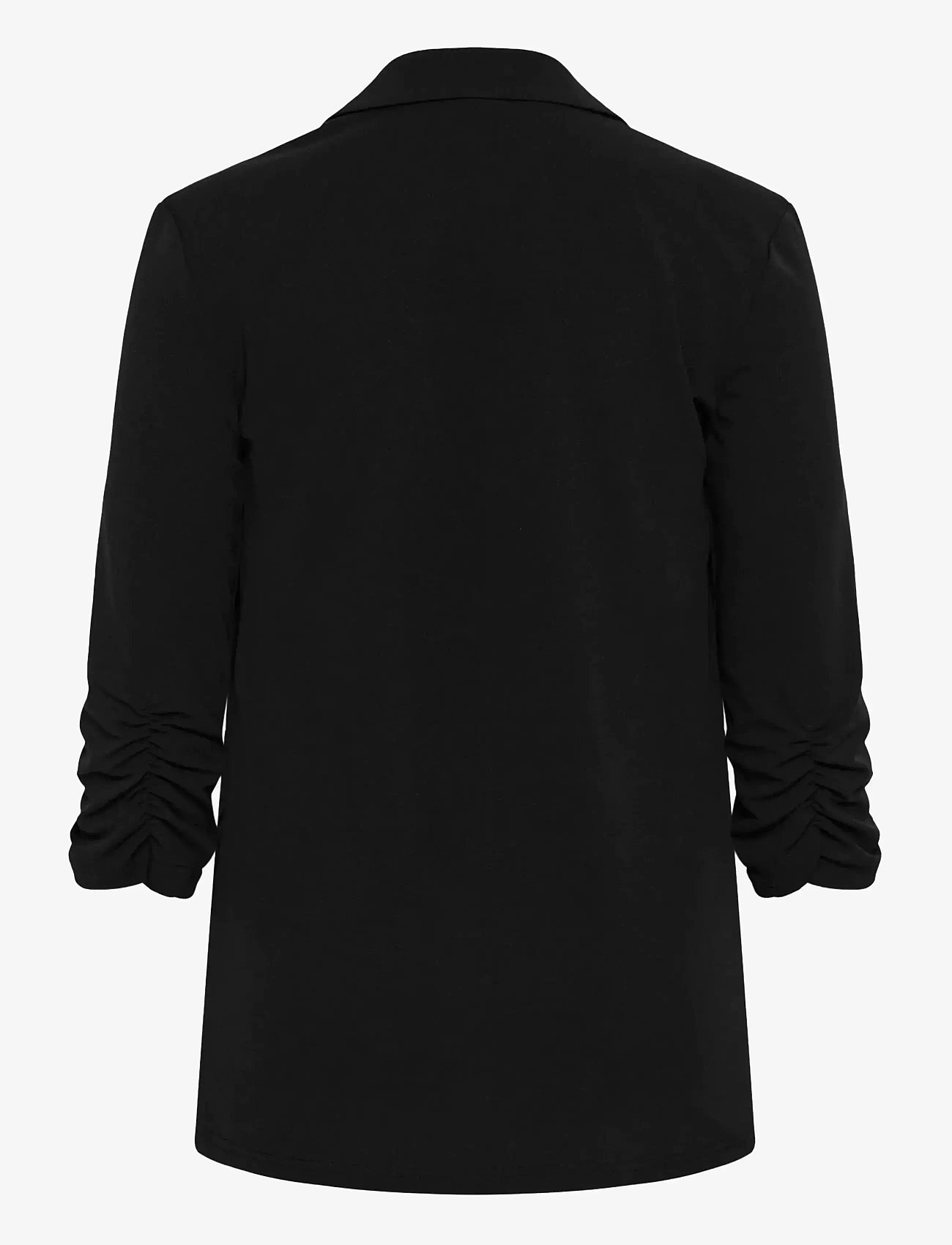 Kaffe - KAphoebe 3/4 sleeve Blazer - festtøj til outletpriser - black deep - 2