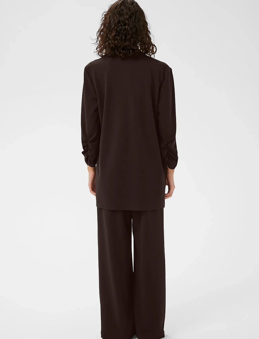 Kaffe - KAphoebe 3/4 sleeve Blazer - einreihige blazer - coffee bean - 3